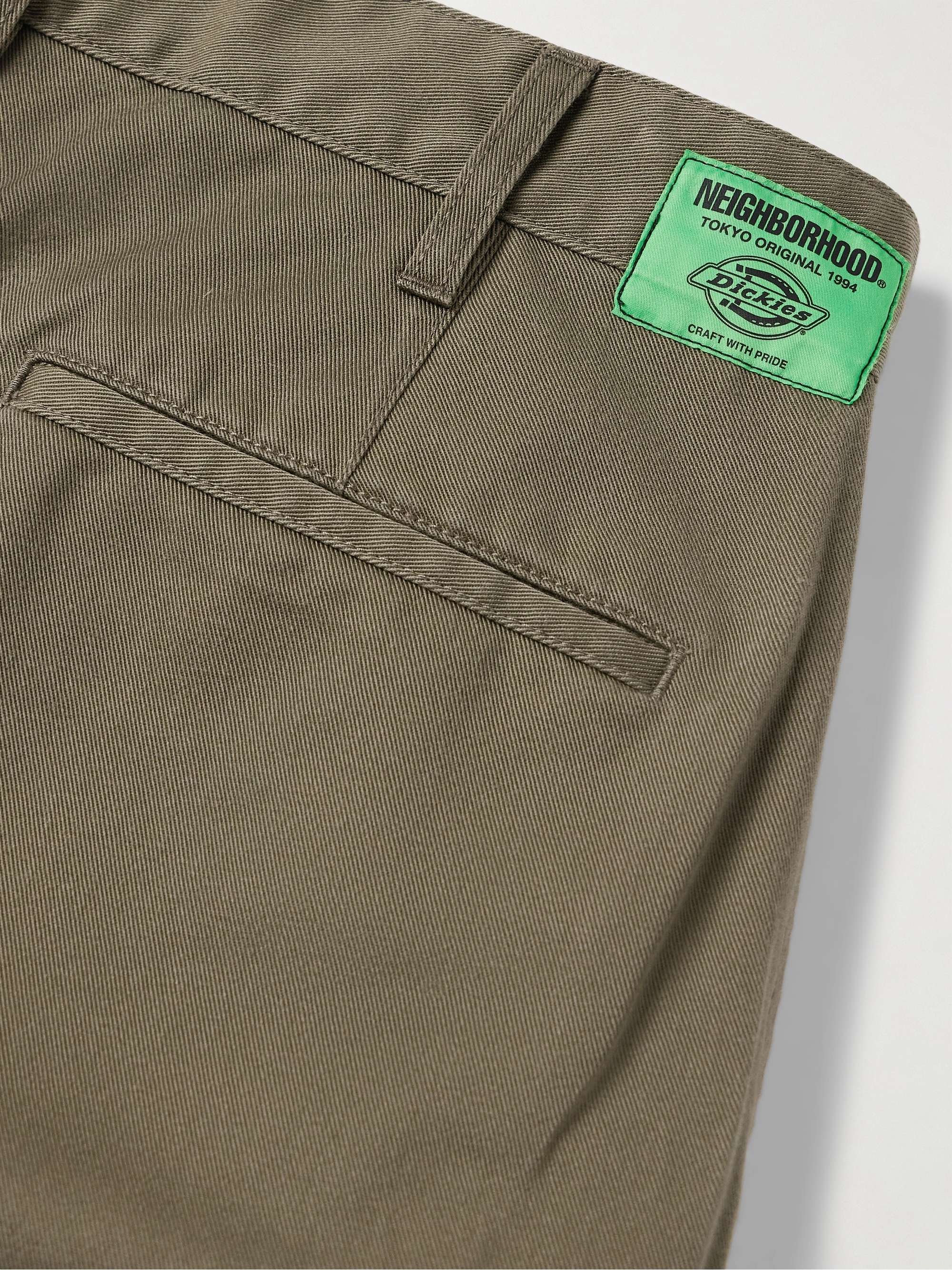 + Dickies® Straight-Leg Pleated Twill Trousers view
