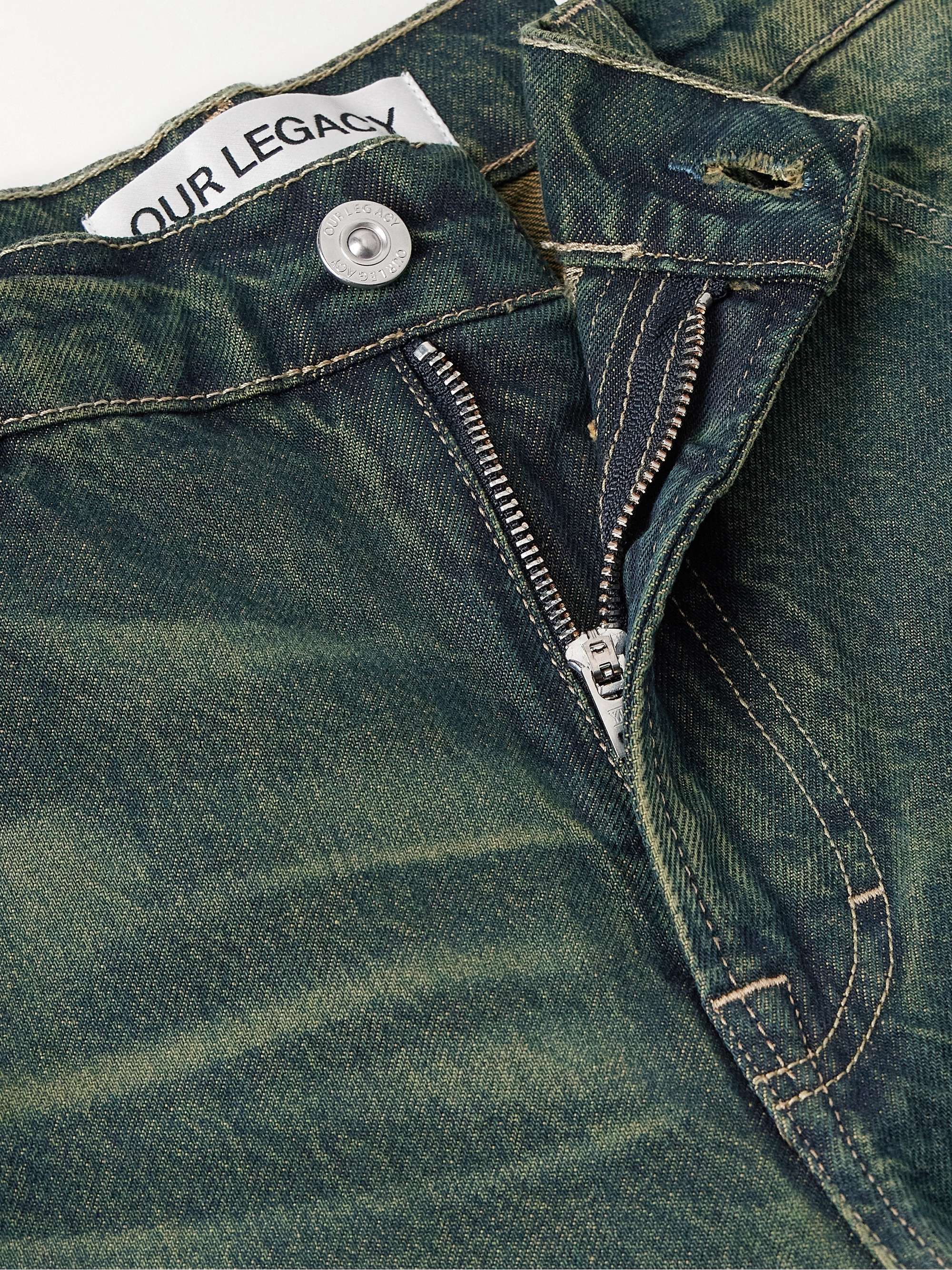 70s Cut Straight-Leg Indigo-Dyed Jeans view
