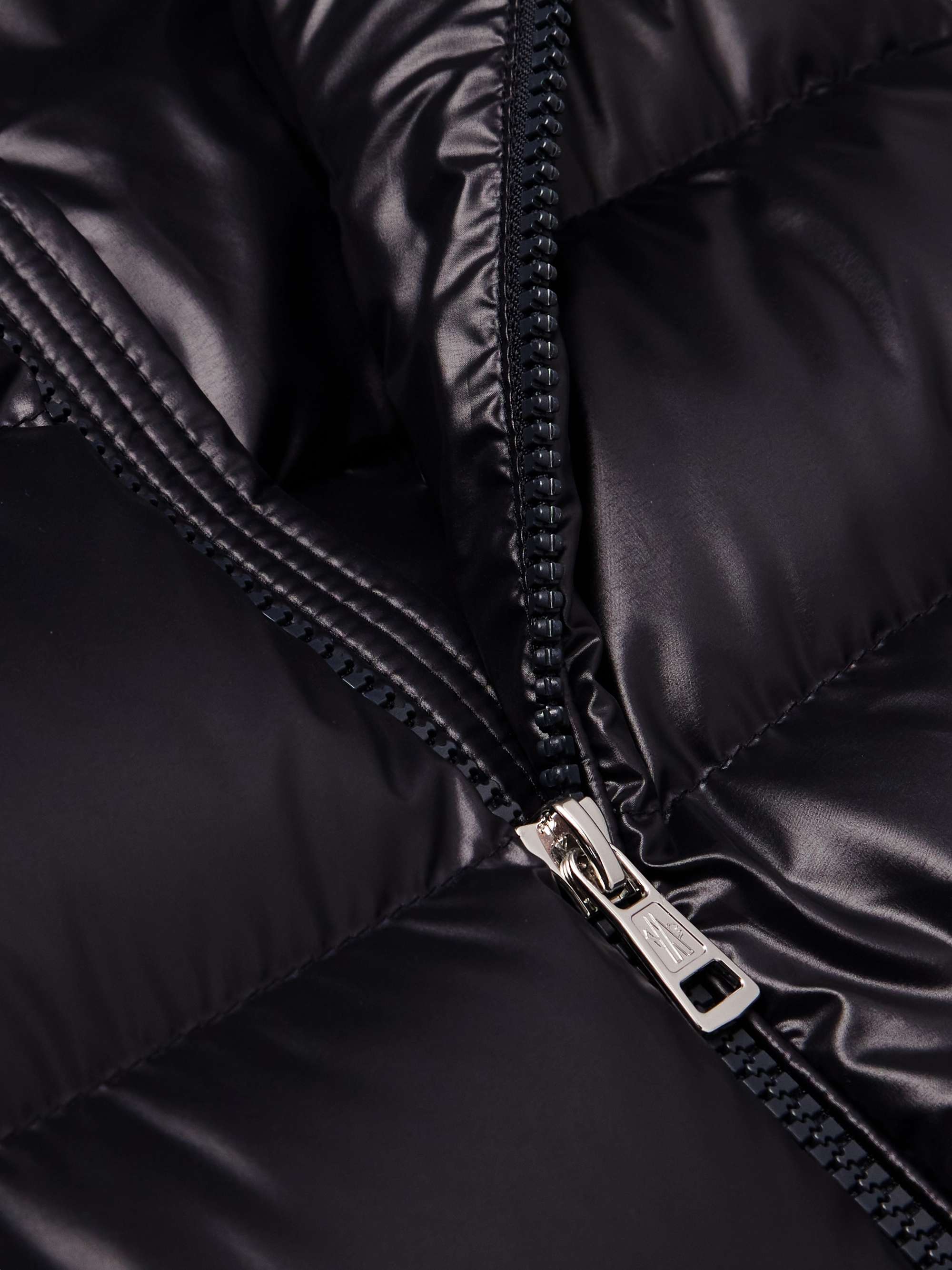Bourne Logo-Appliquéd Quilted Shell Down Jacket view