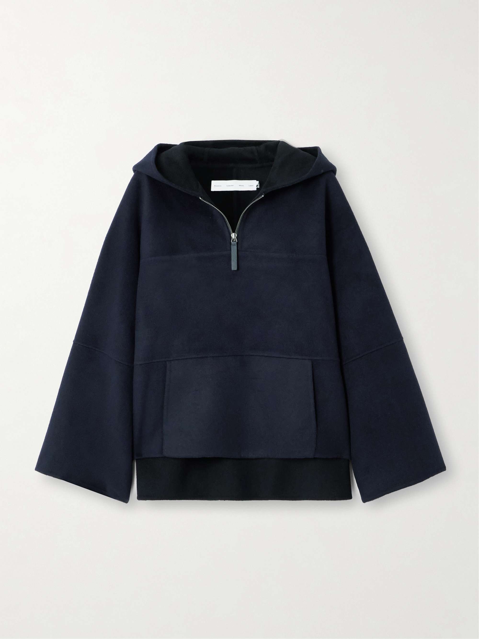 Isaac oversized wool-blend felt hoodie view