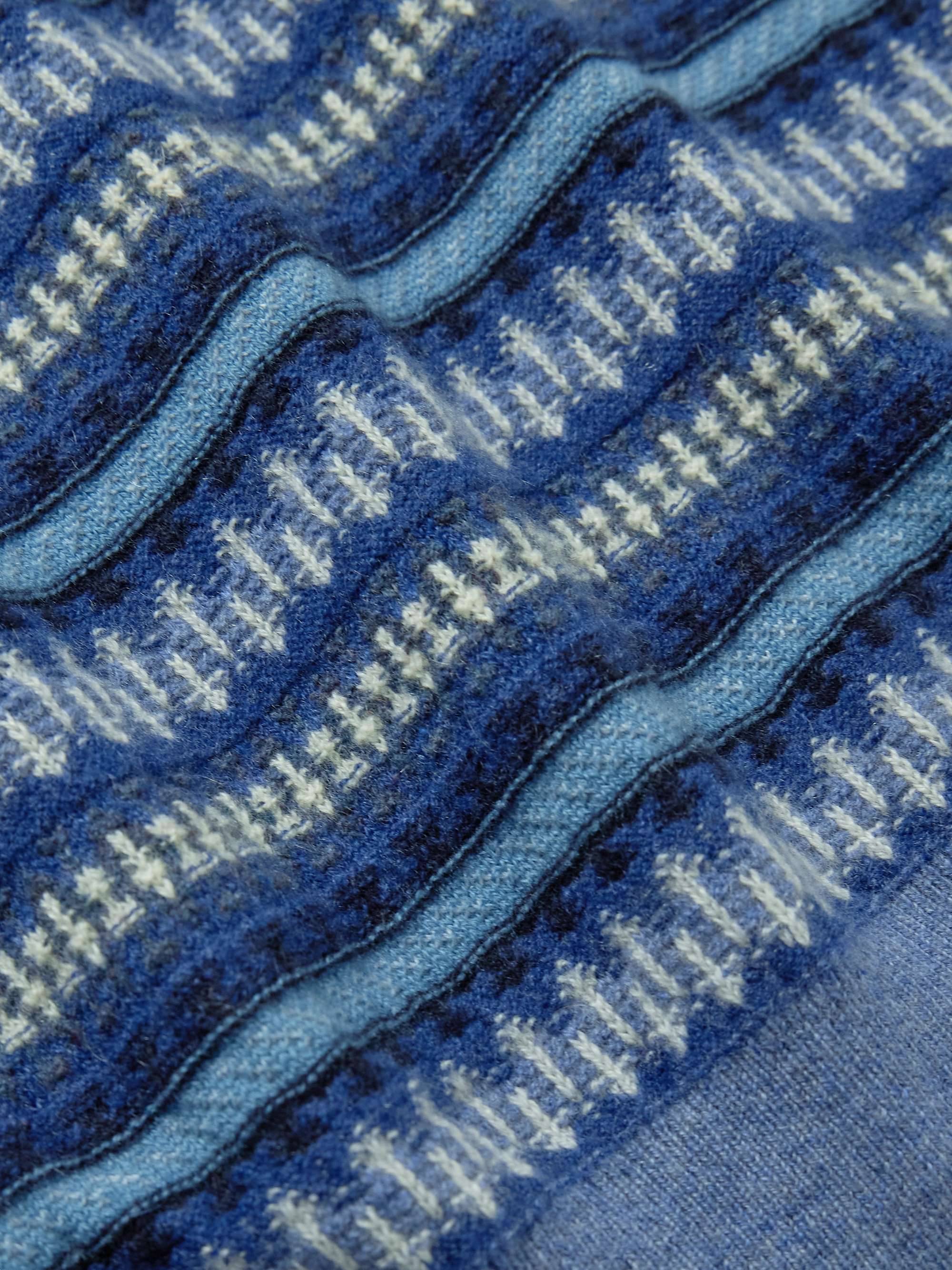 Fair Isle Cashmere Rollneck Sweater view