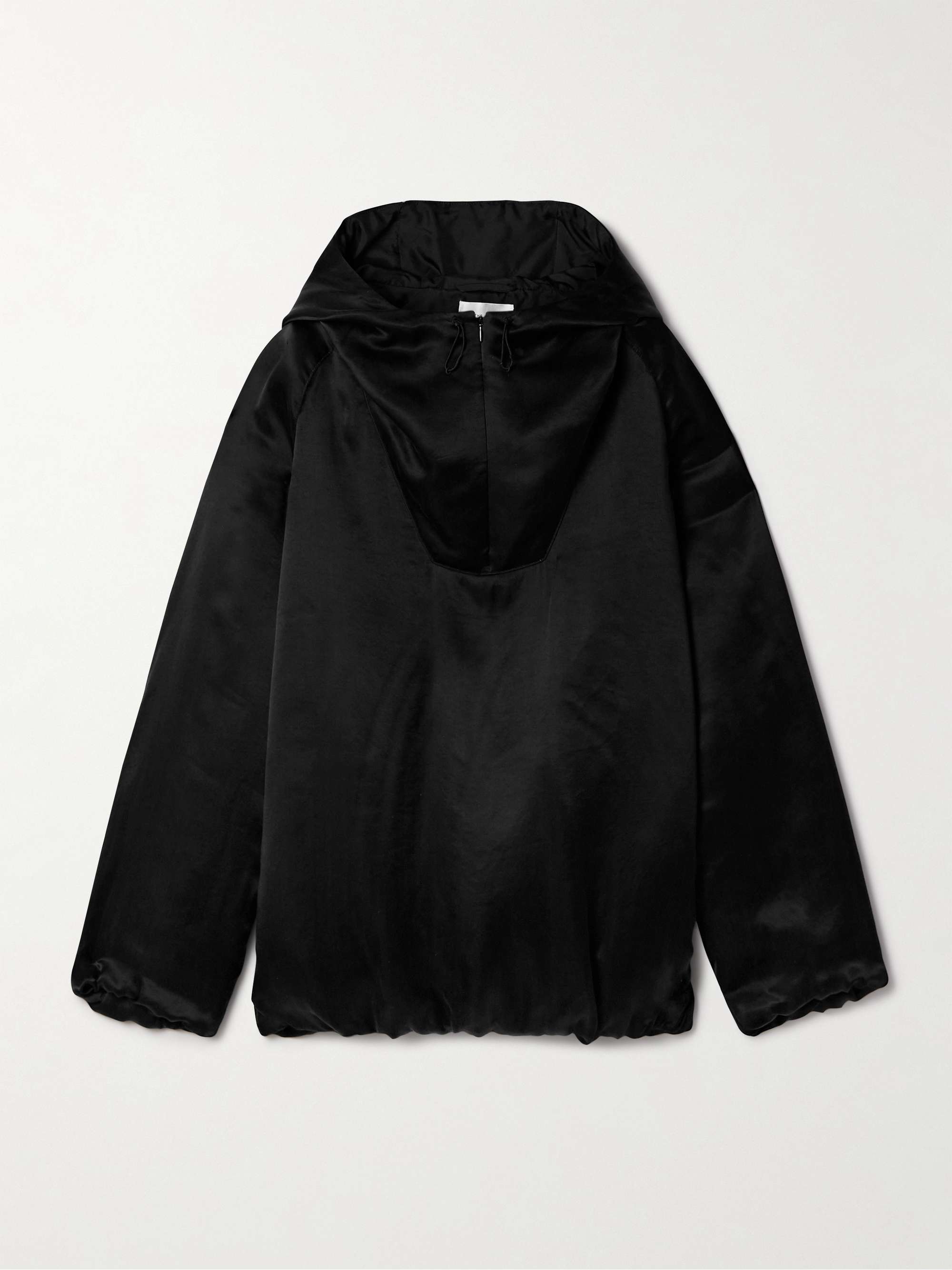 Garel satin hoodie view