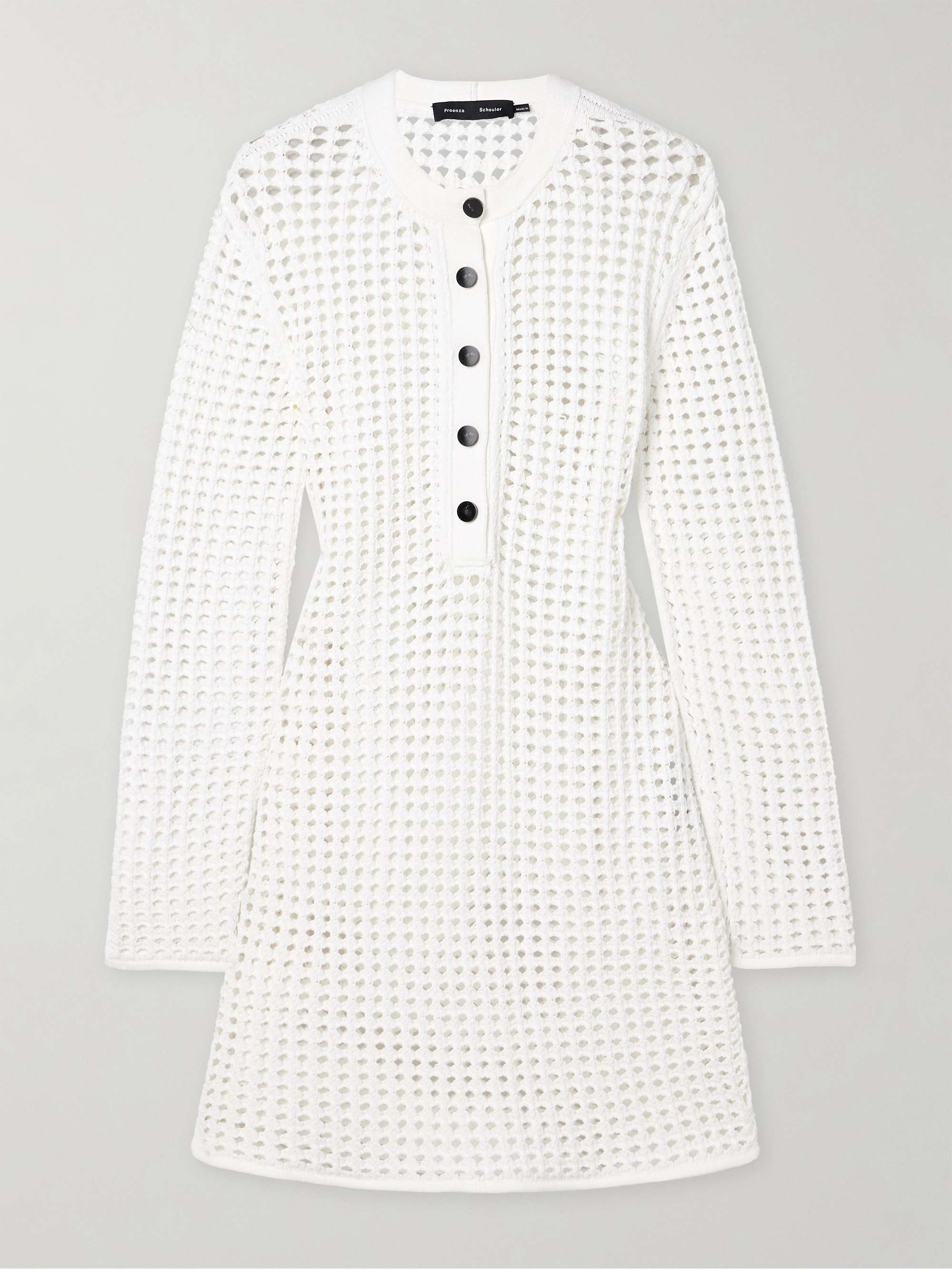 Micah crocheted mini dress view