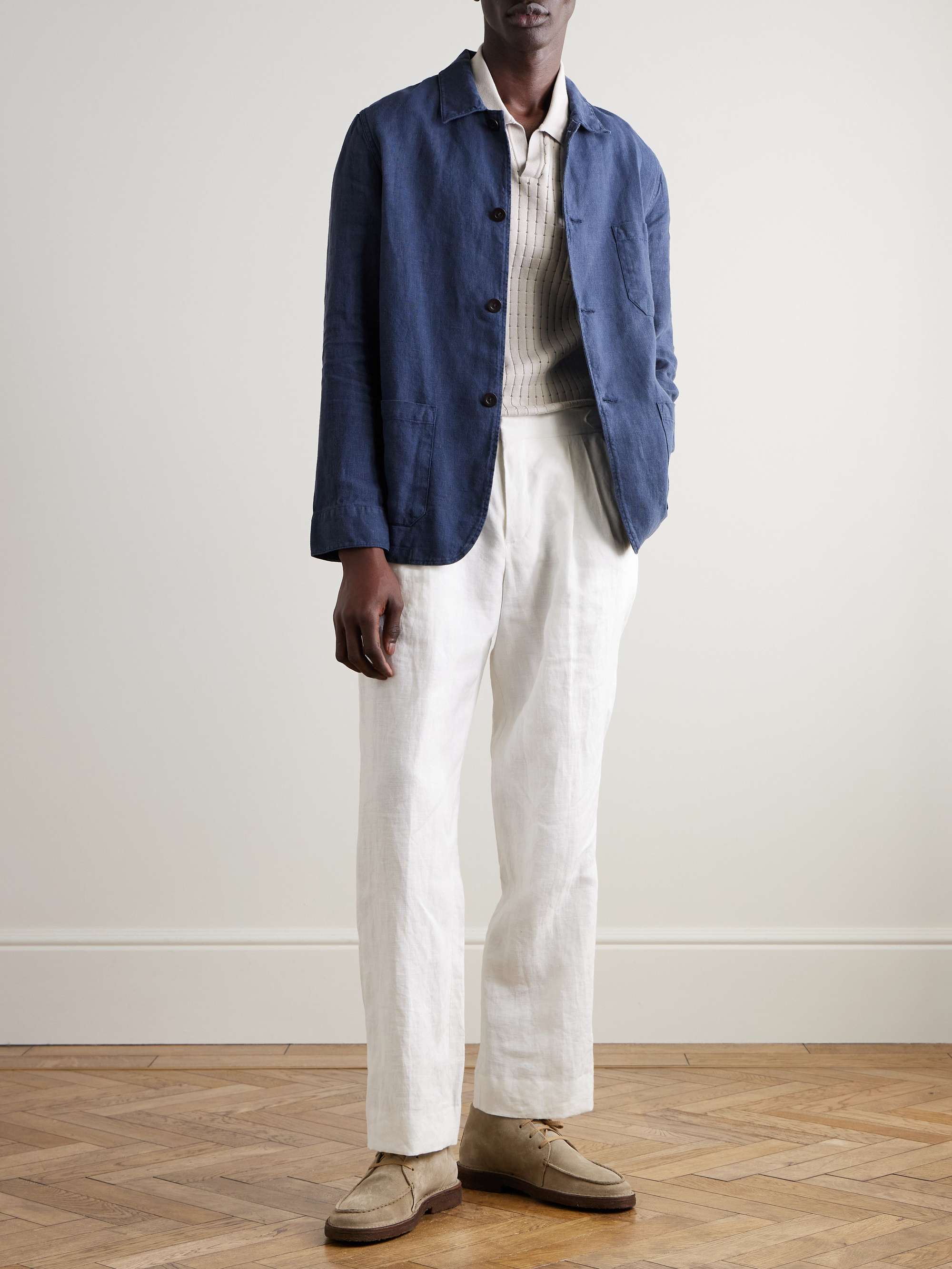 Labura Slim-Fit Linen Jacket view