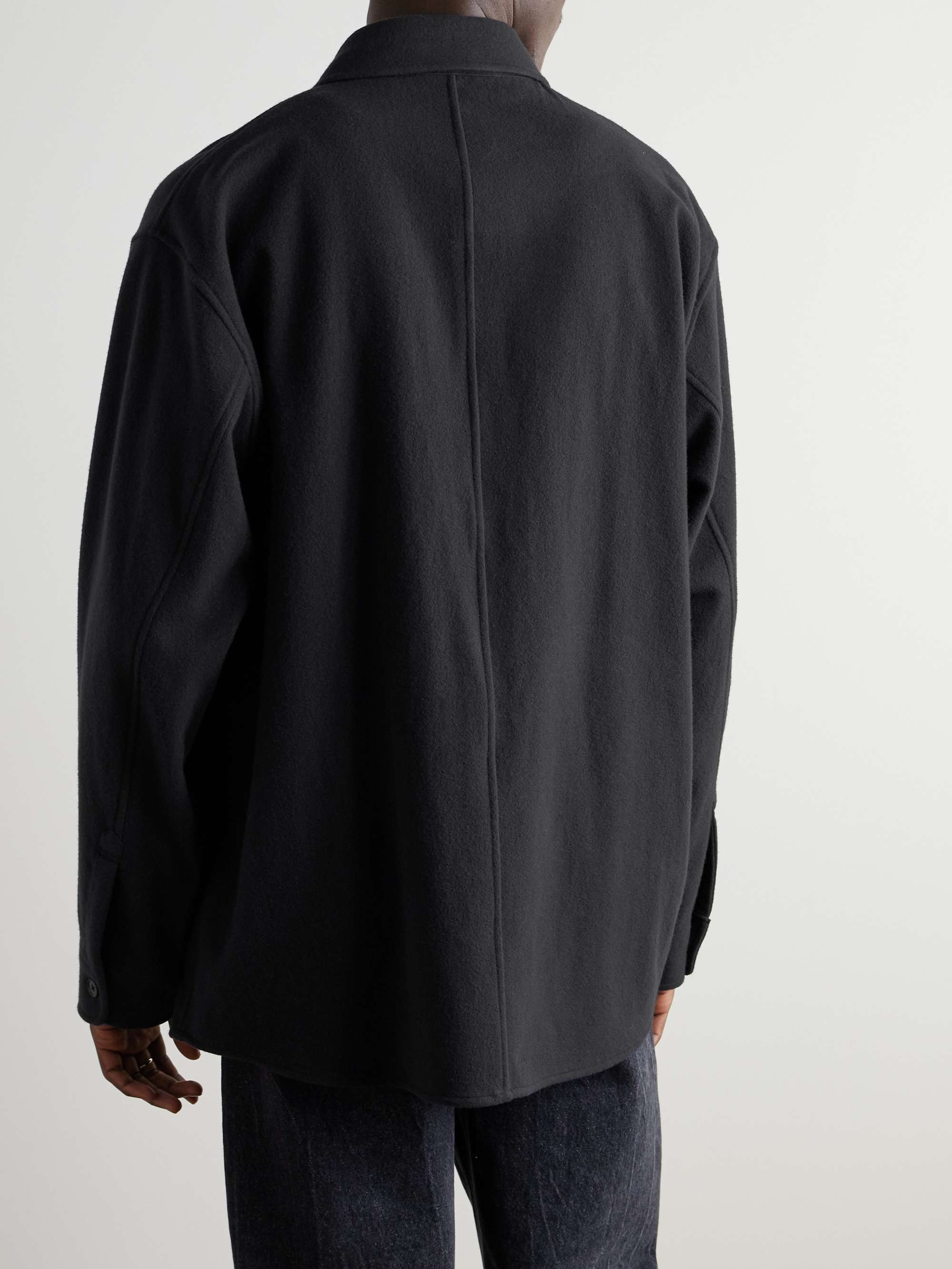 Super 180s Wool-Flannel Shirt view