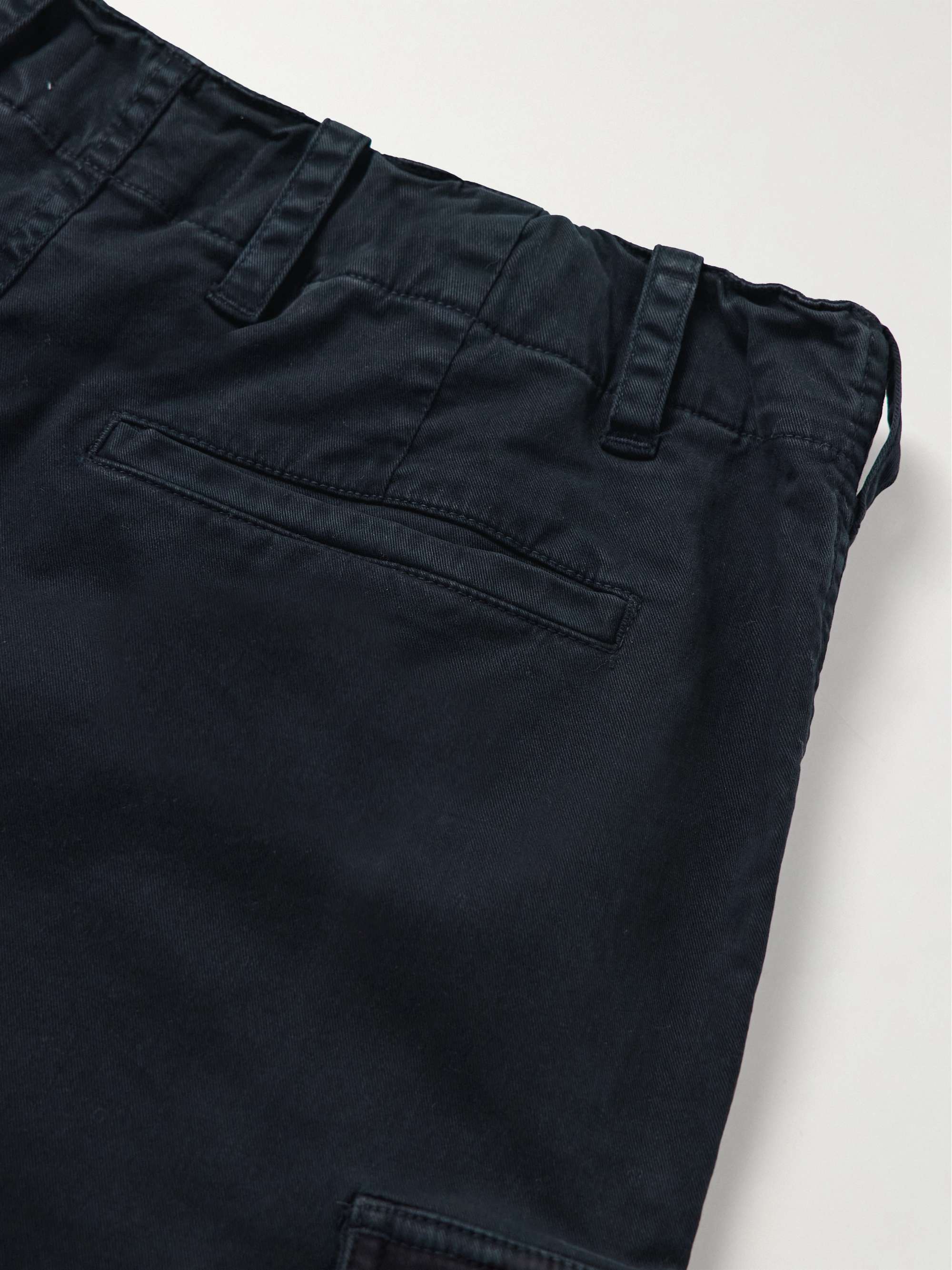 Maclin Slim-Fit Straight-Leg Cotton-Blend Twill Cargo Shorts view