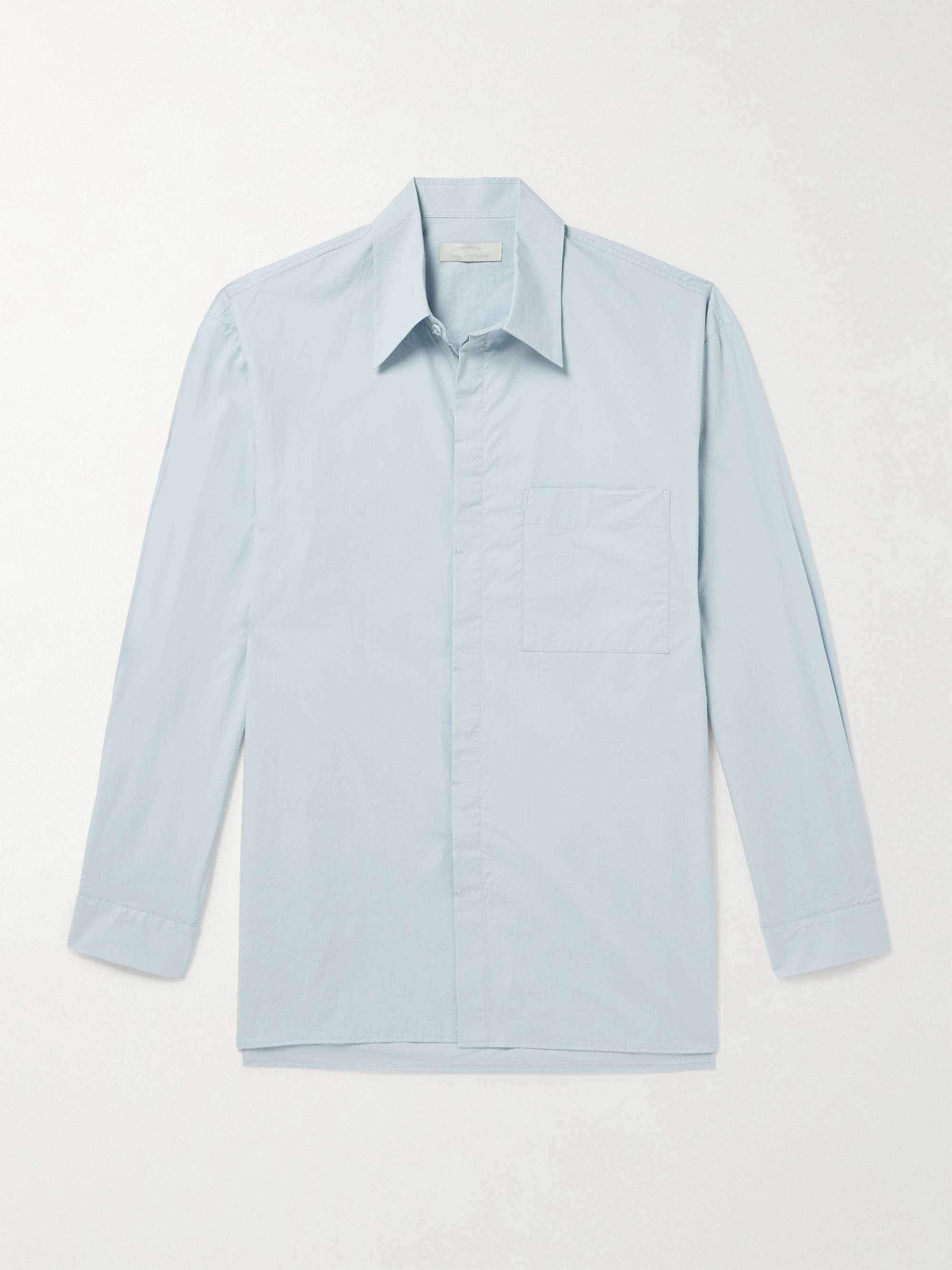 Square Pocket Oversized Cotton Shirt view