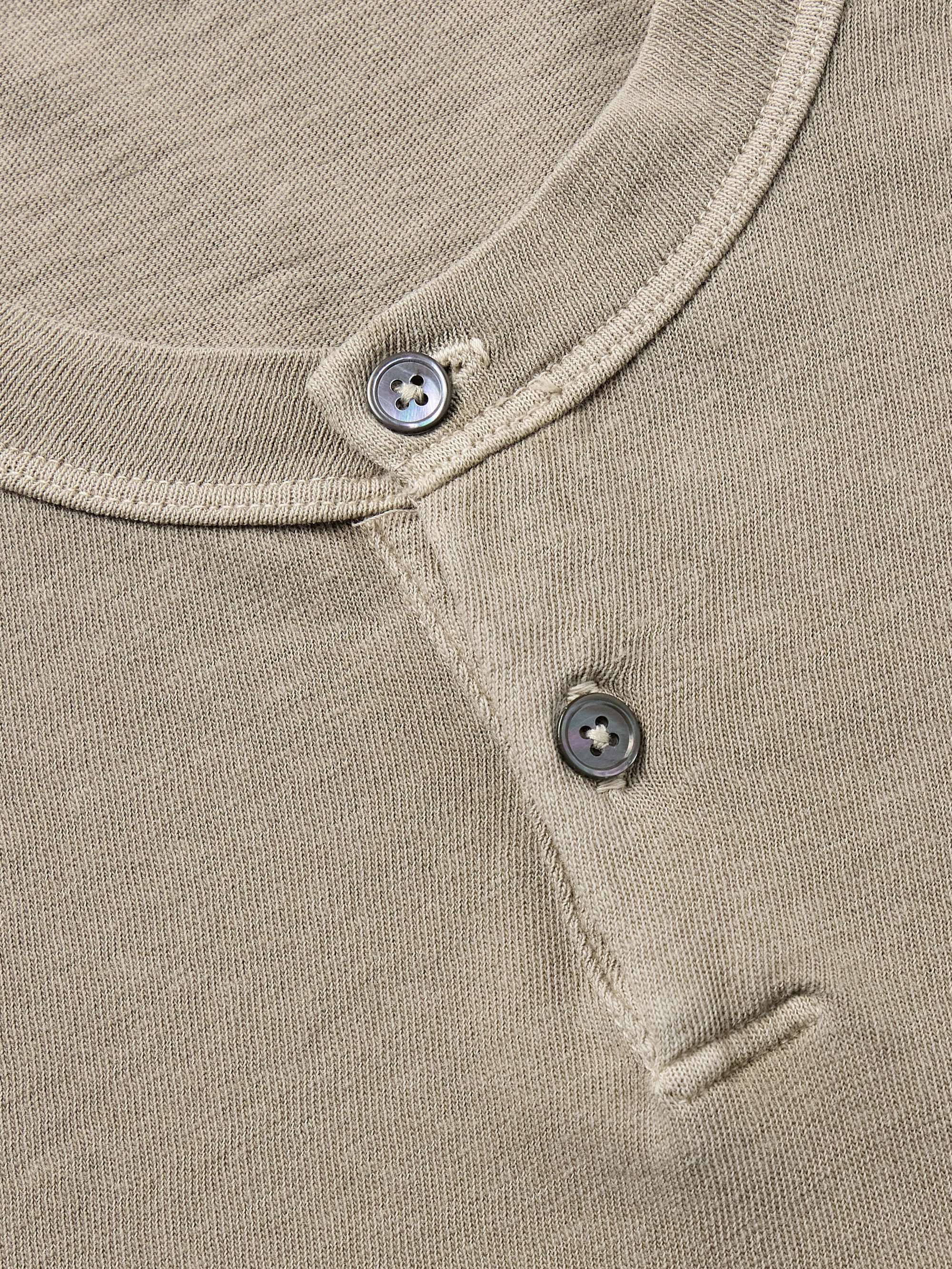 Cotton-Jersey Henley Shirt view