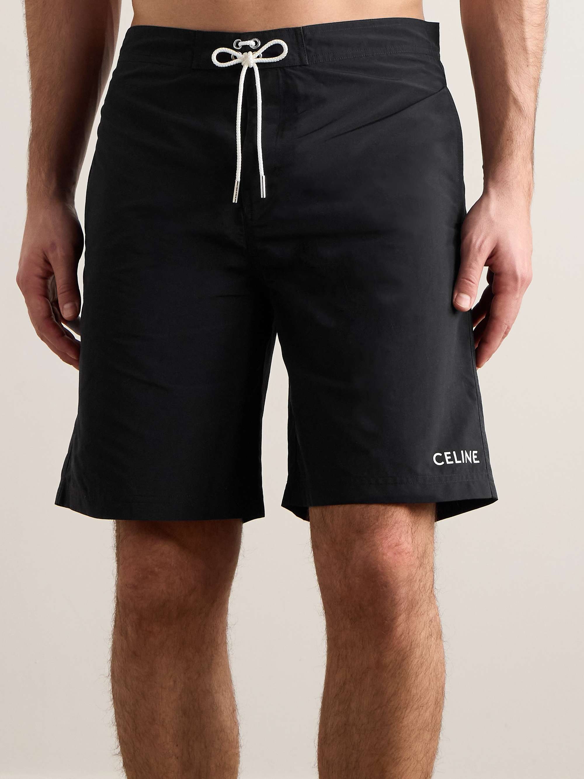 Straight-Leg Long-Length Swim Shorts view