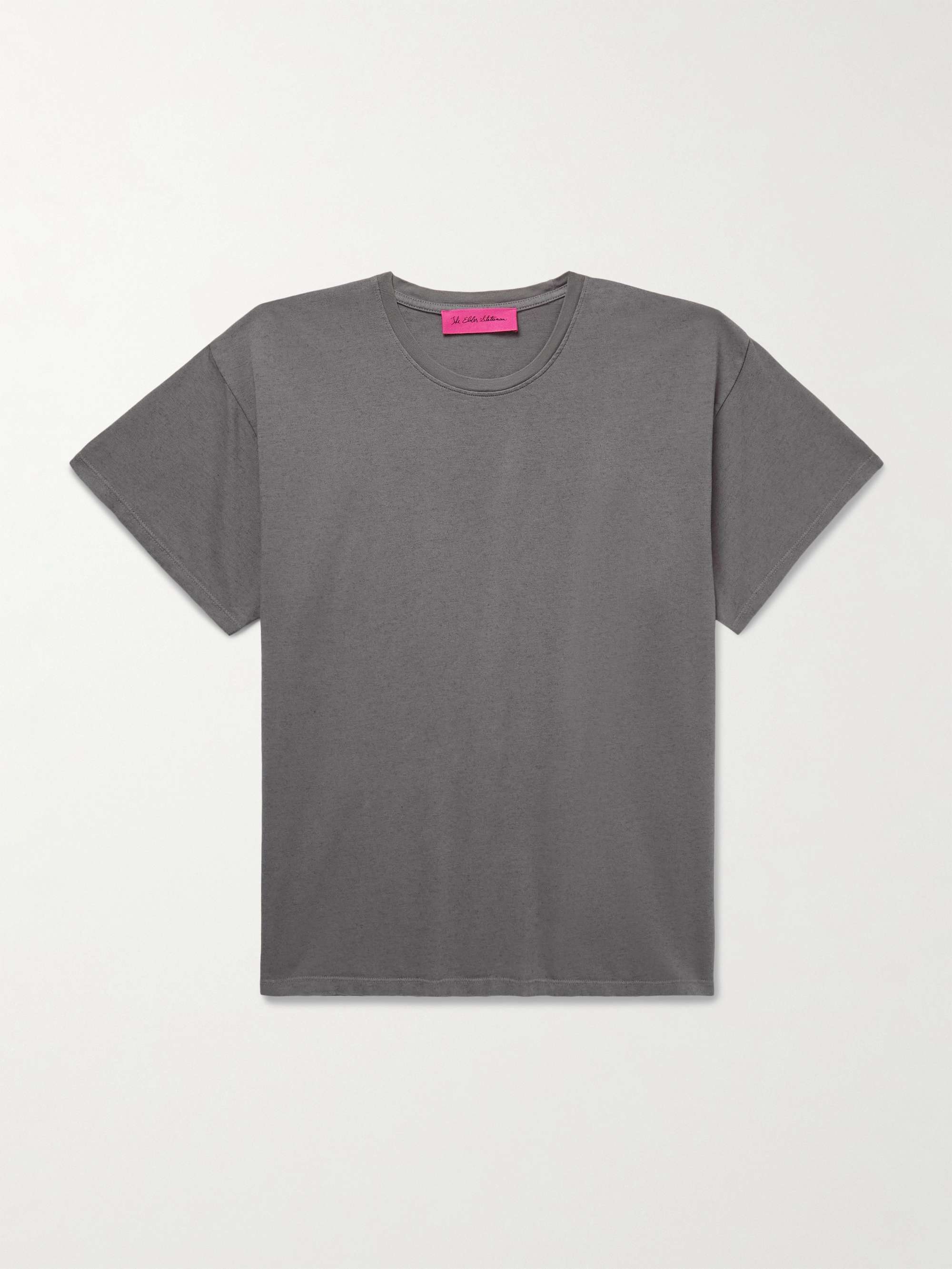 Cotton and Cashmere-Blend Jersey T-Shirt view