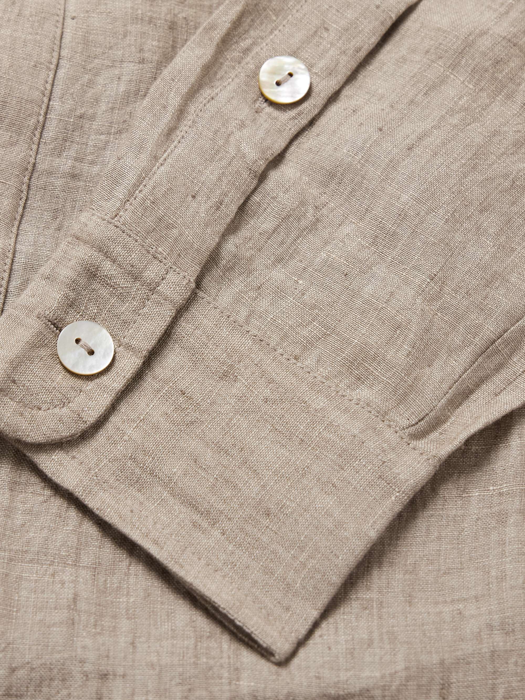 Embroidered Linen Shirt view