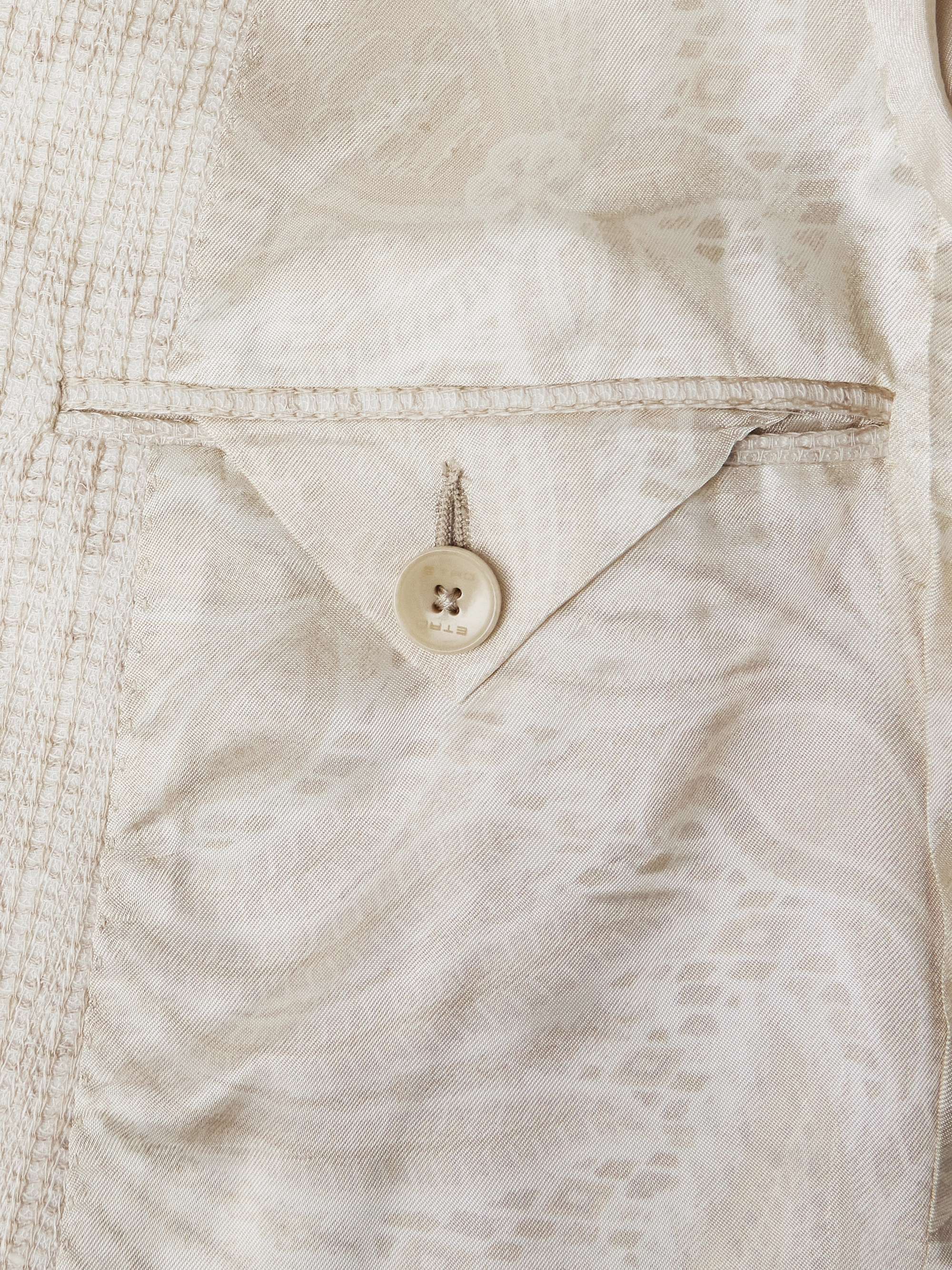 Cotton-Jacquard Suit Jacket view