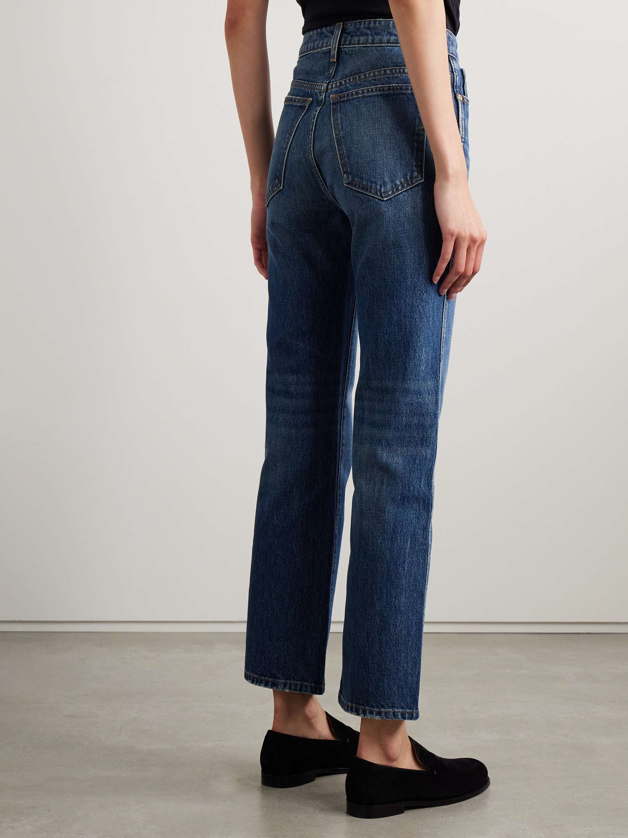 Abigail high-rise straight-leg jeans view