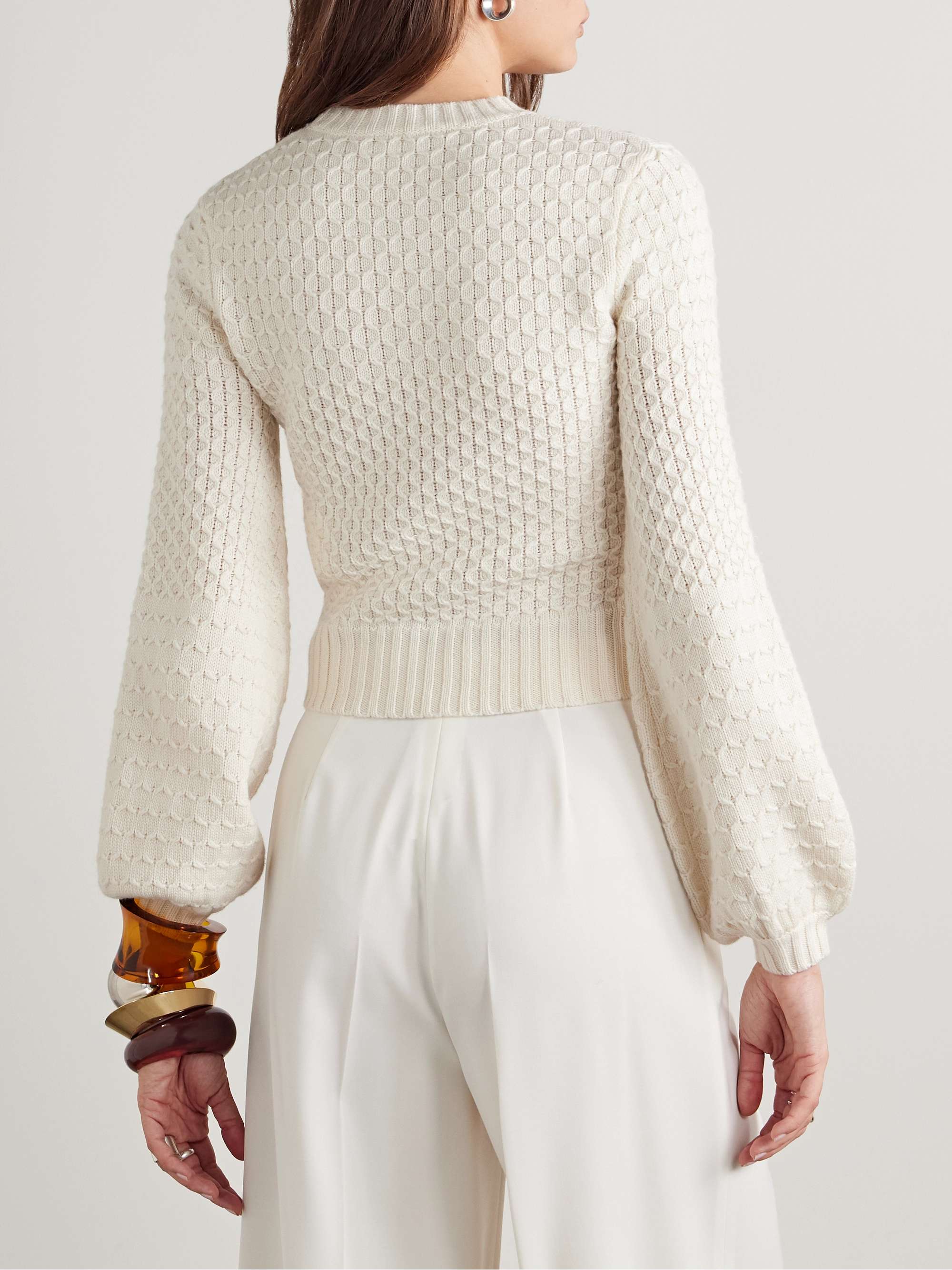 Elvira wool and cashmere-blend sweater view