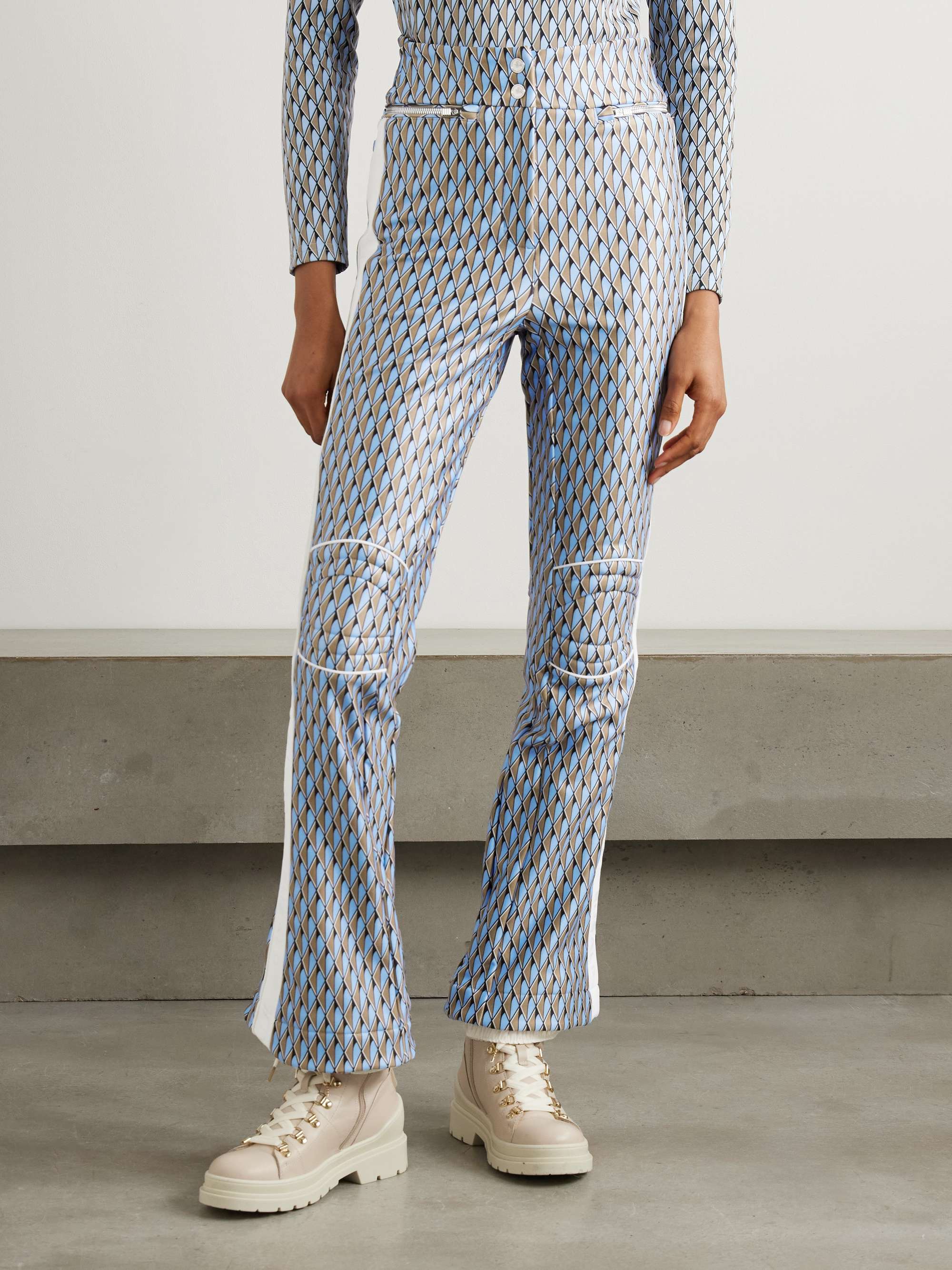 Celia printed bootcut ski pants view