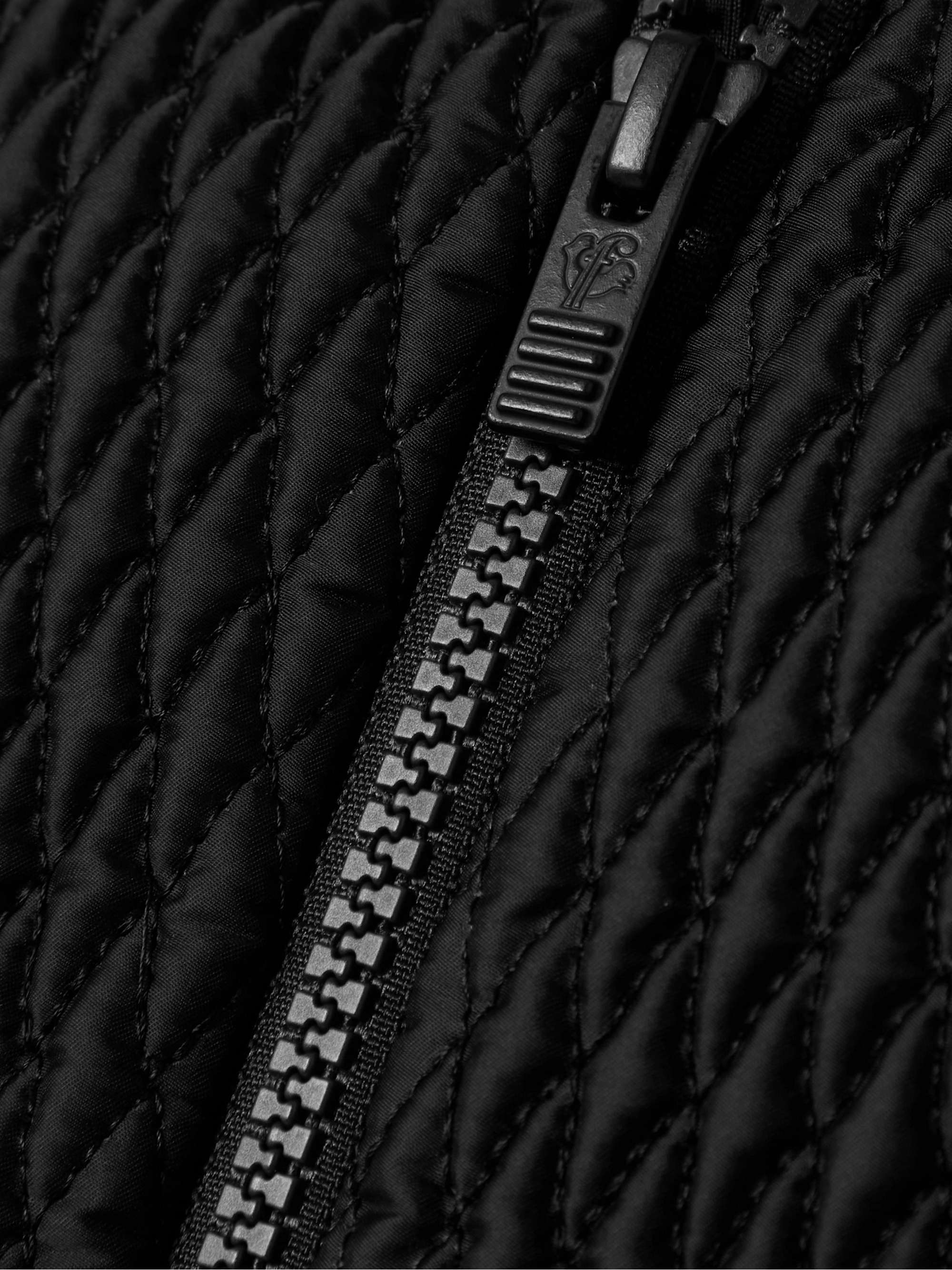 Meryl quilted paneled stretch-jersey ski jacket view