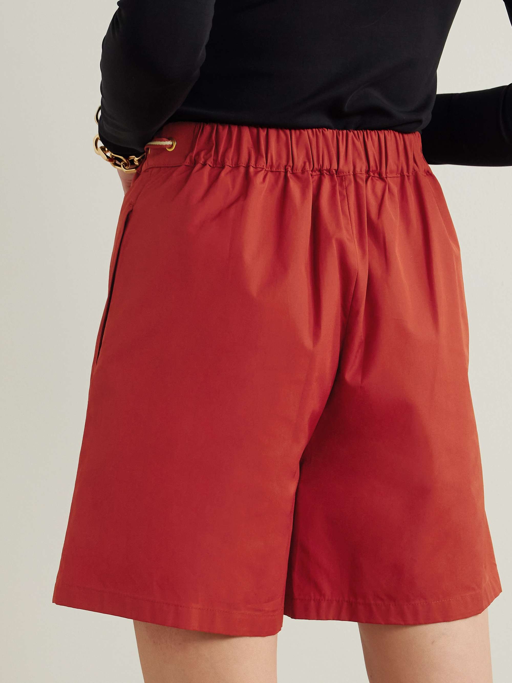 Haway cotton-poplin shorts view