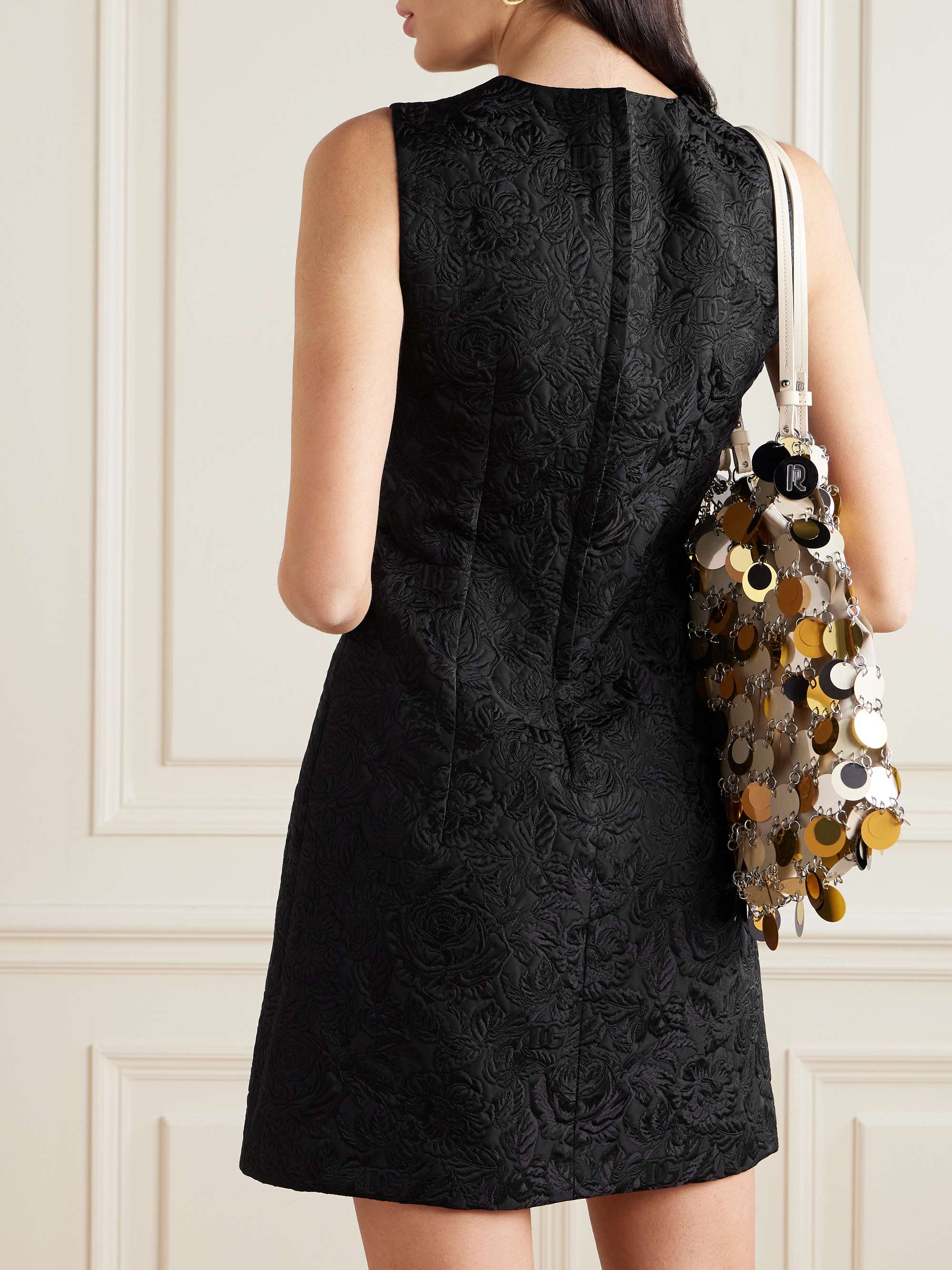Matelassé mini dress view