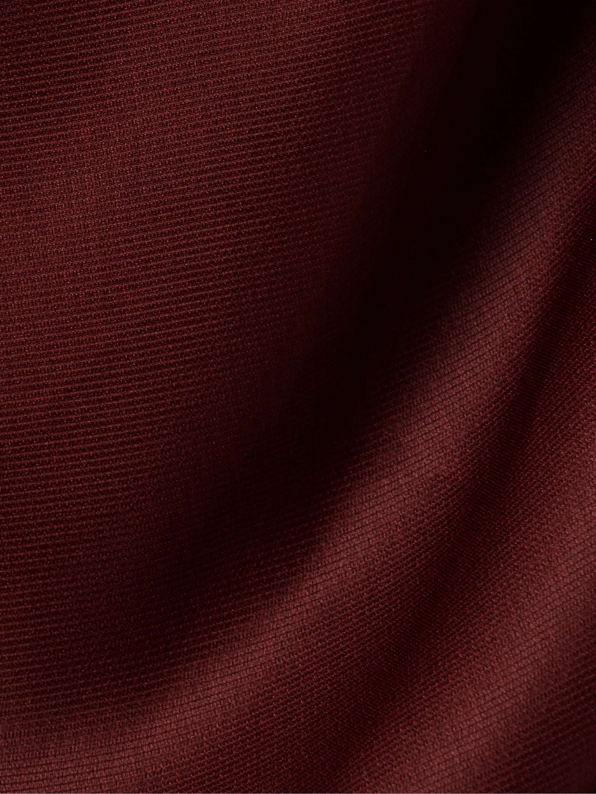 Olula draped silk-gazar midi skirt view