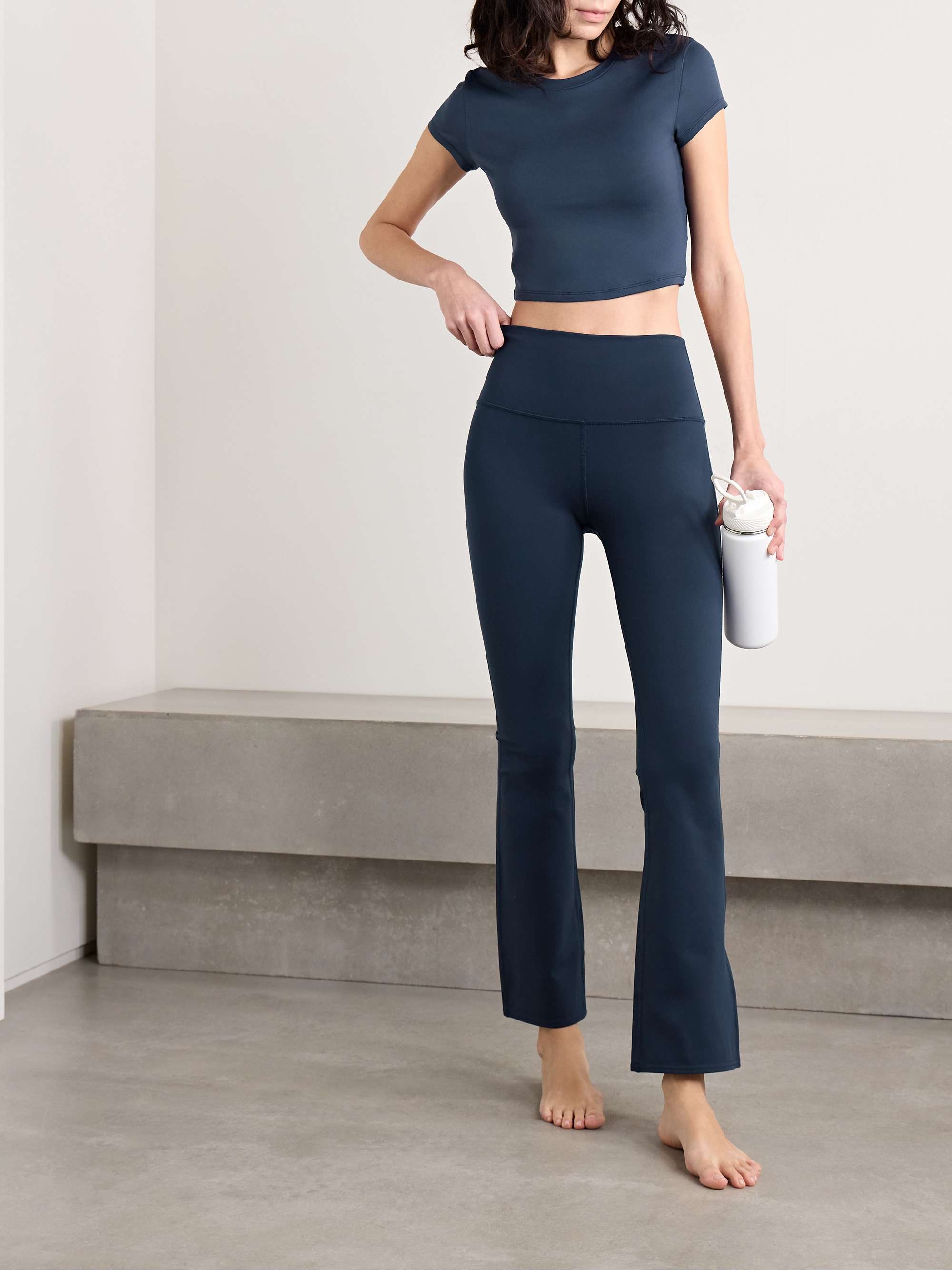 Airbrush flared leggings view