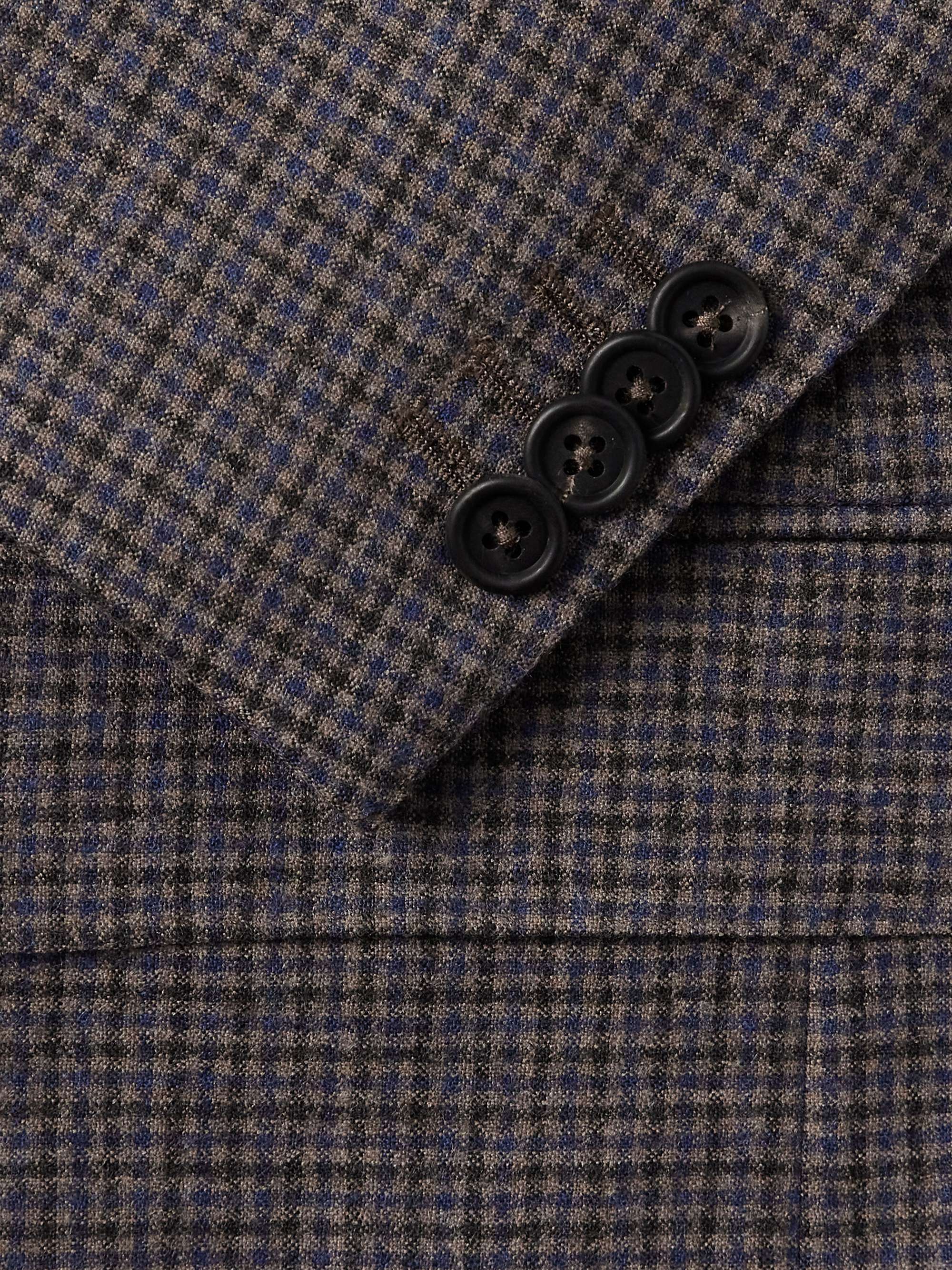Virgil No.2 Slim-Fit Checked Wool Hopsack Blazer view