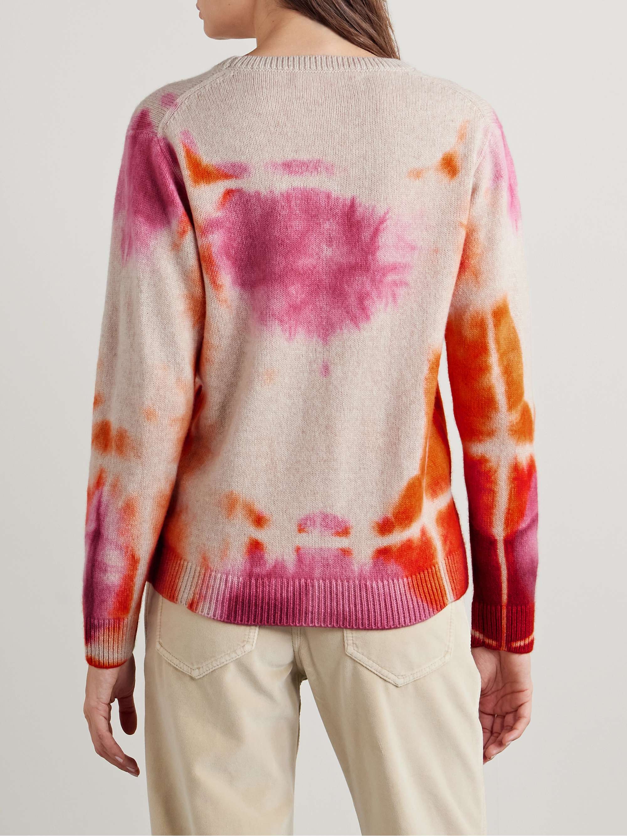 Rorschach Malibu tie-dyed cashmere sweater view