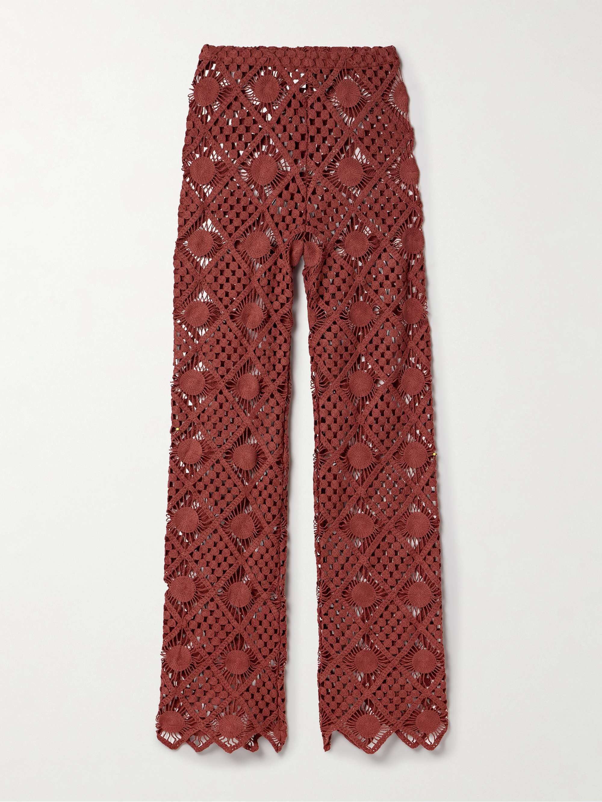 Playa crocheted cotton pants view