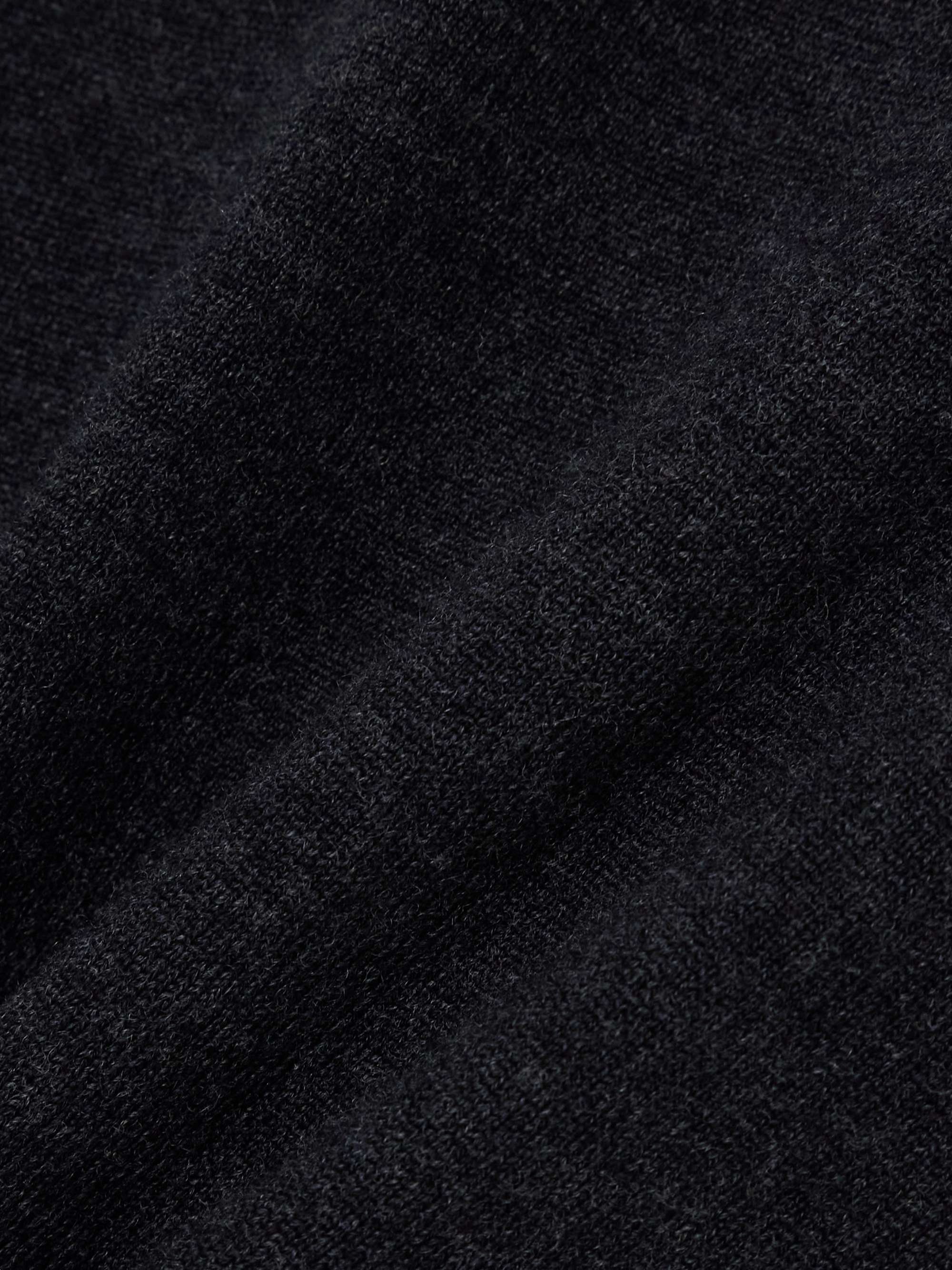 Draped recycled wool-blend sweater view
