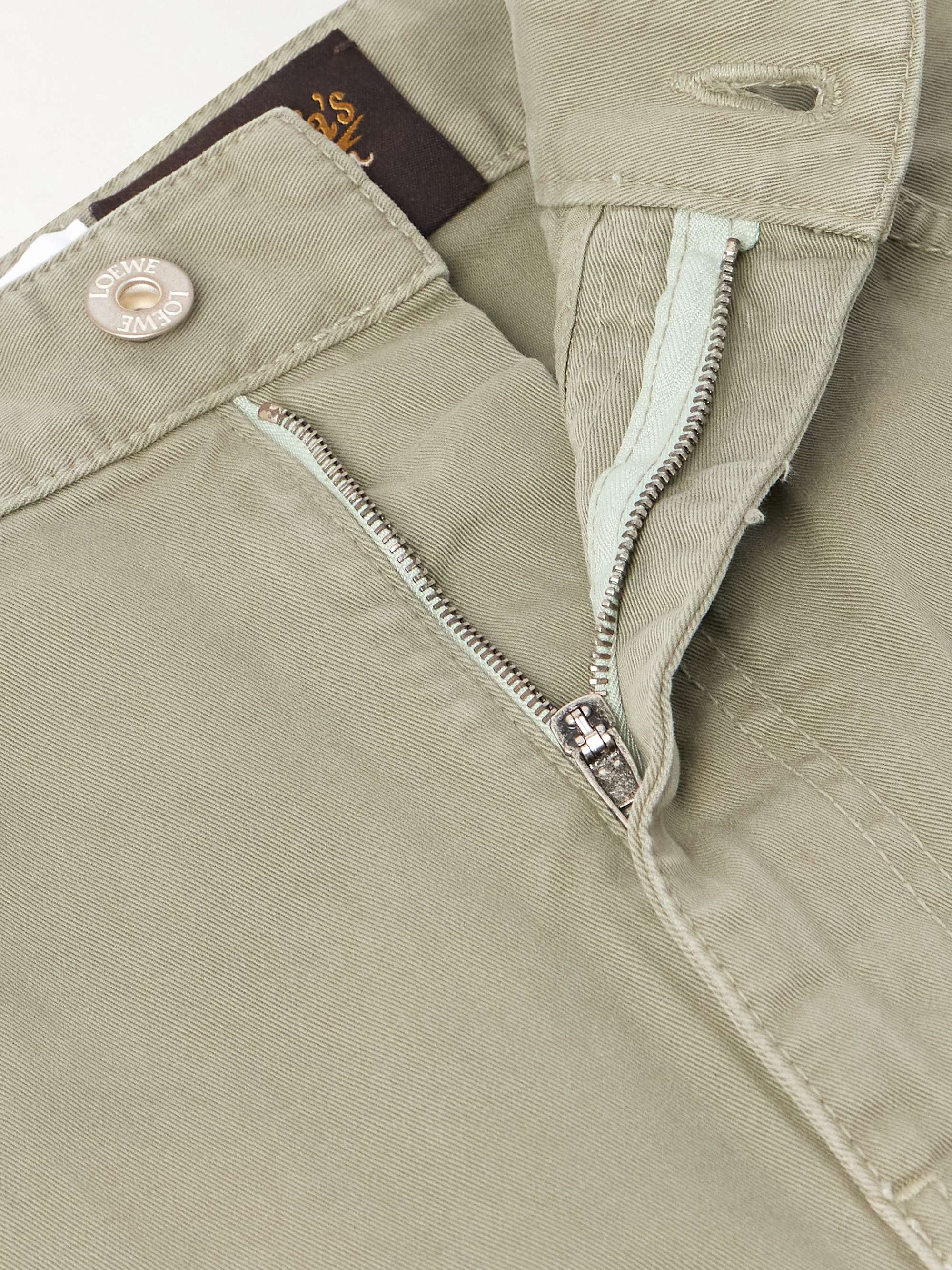 + Paula's Ibiza Barrel-Leg Cotton-Twill Trousers view