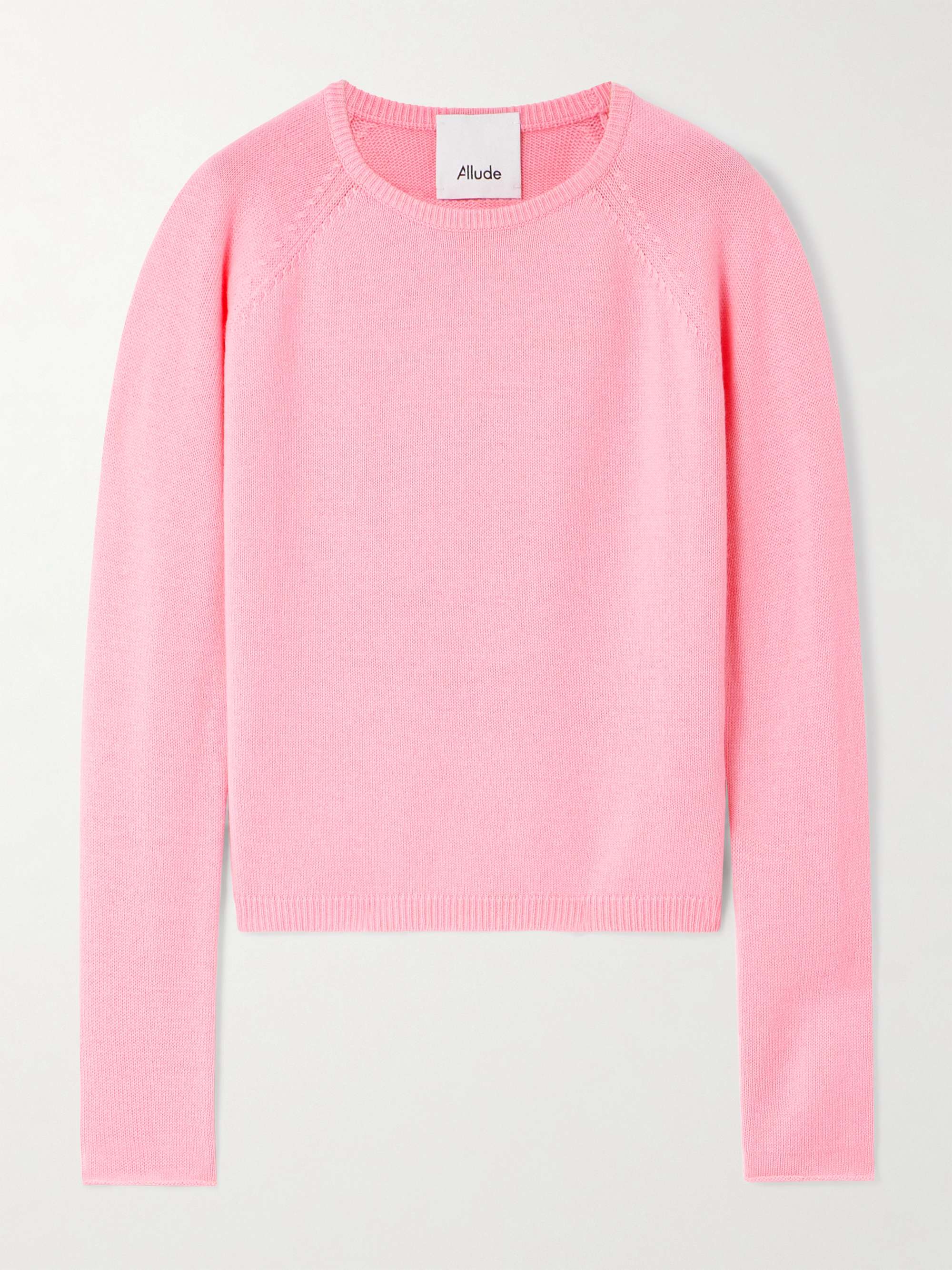 Cotton and cashmere-blend sweater view