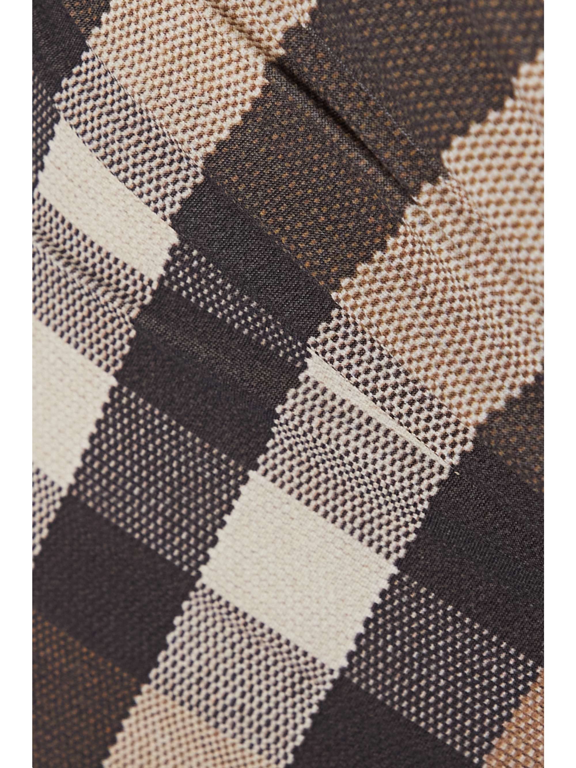 Checked stretch-jersey leggings view