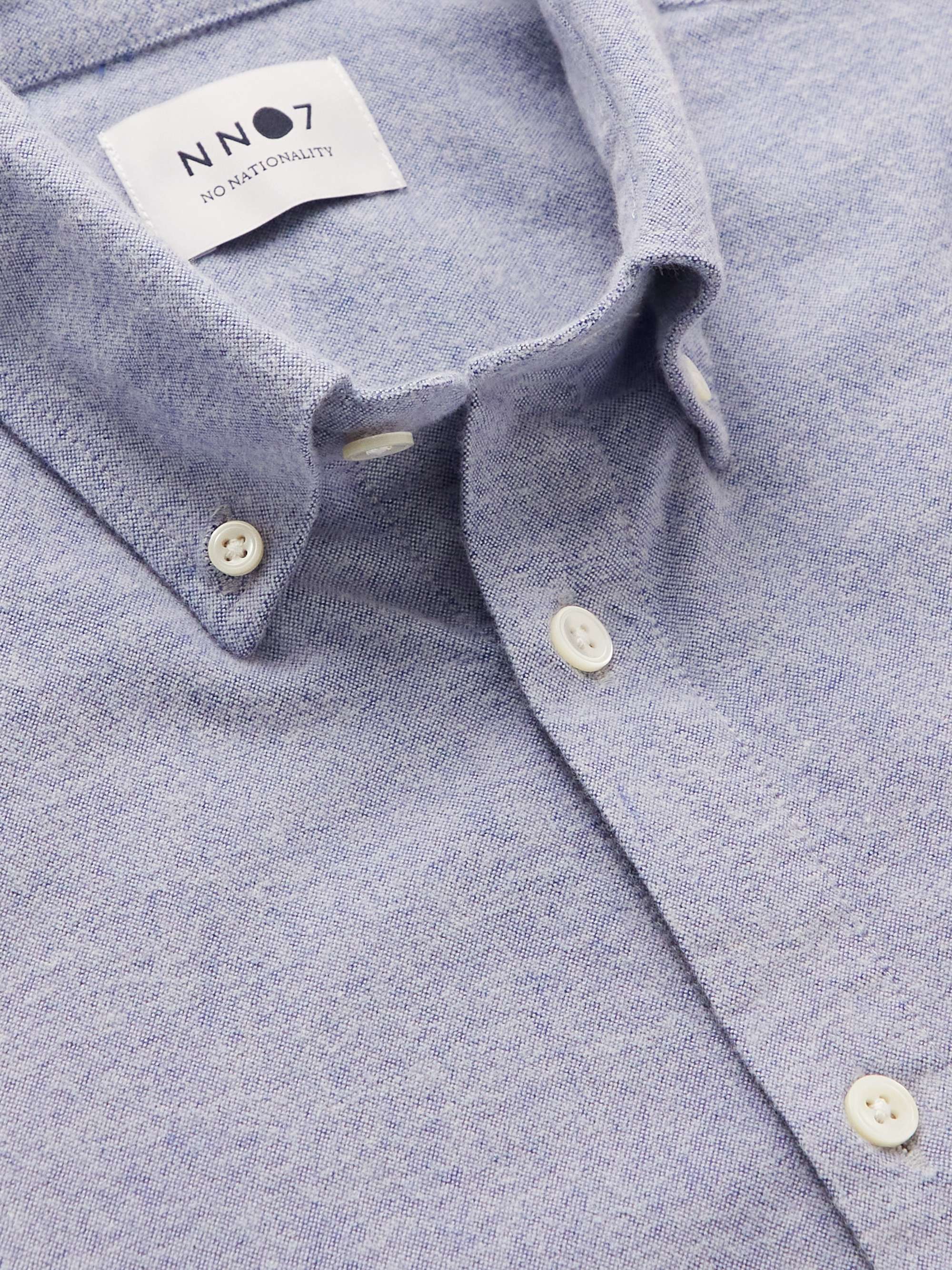 Arne Button-Down Collar Cotton-Poplin Shirt view