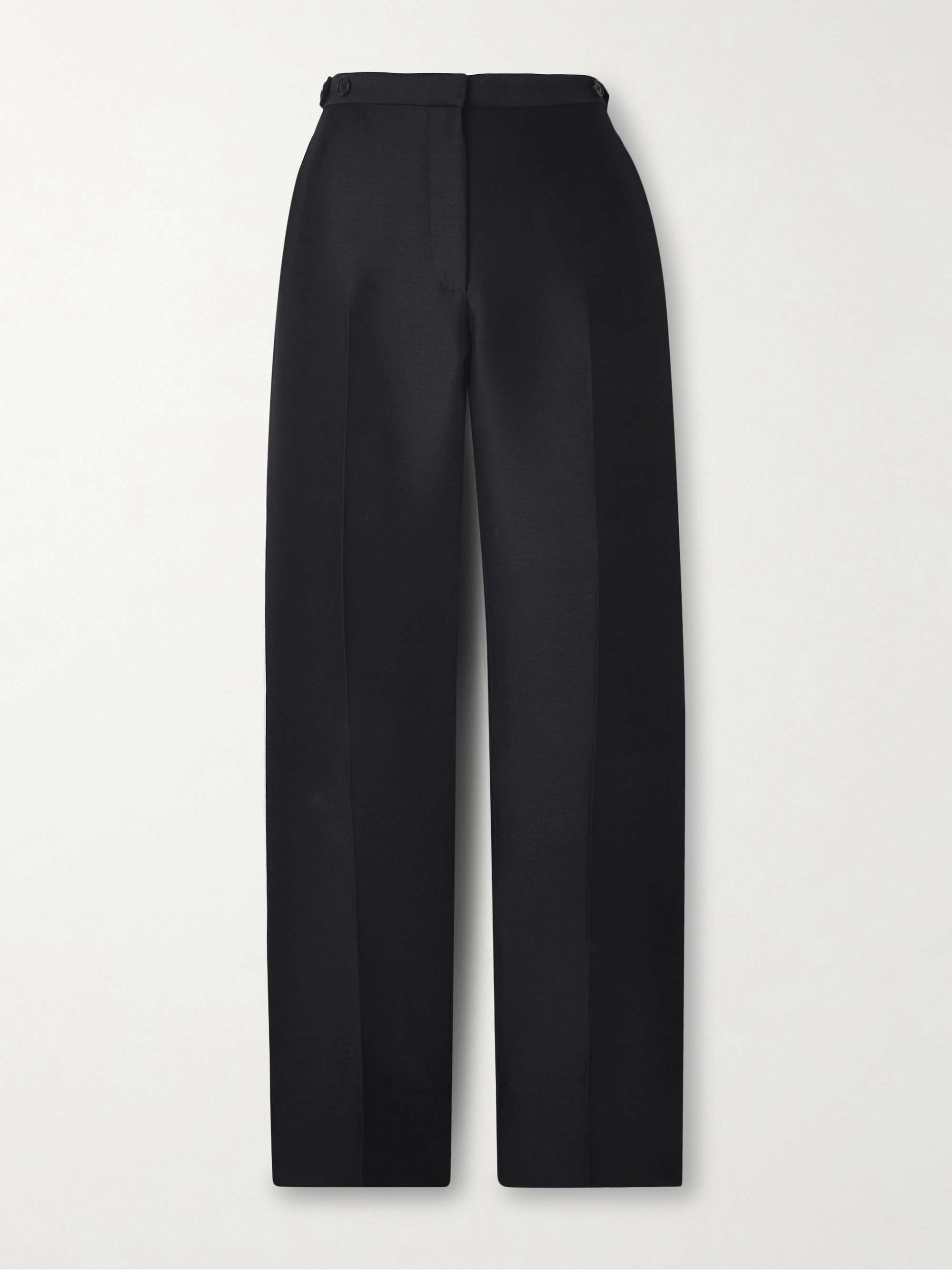Jesse grain de poudre wool straight-leg pants view