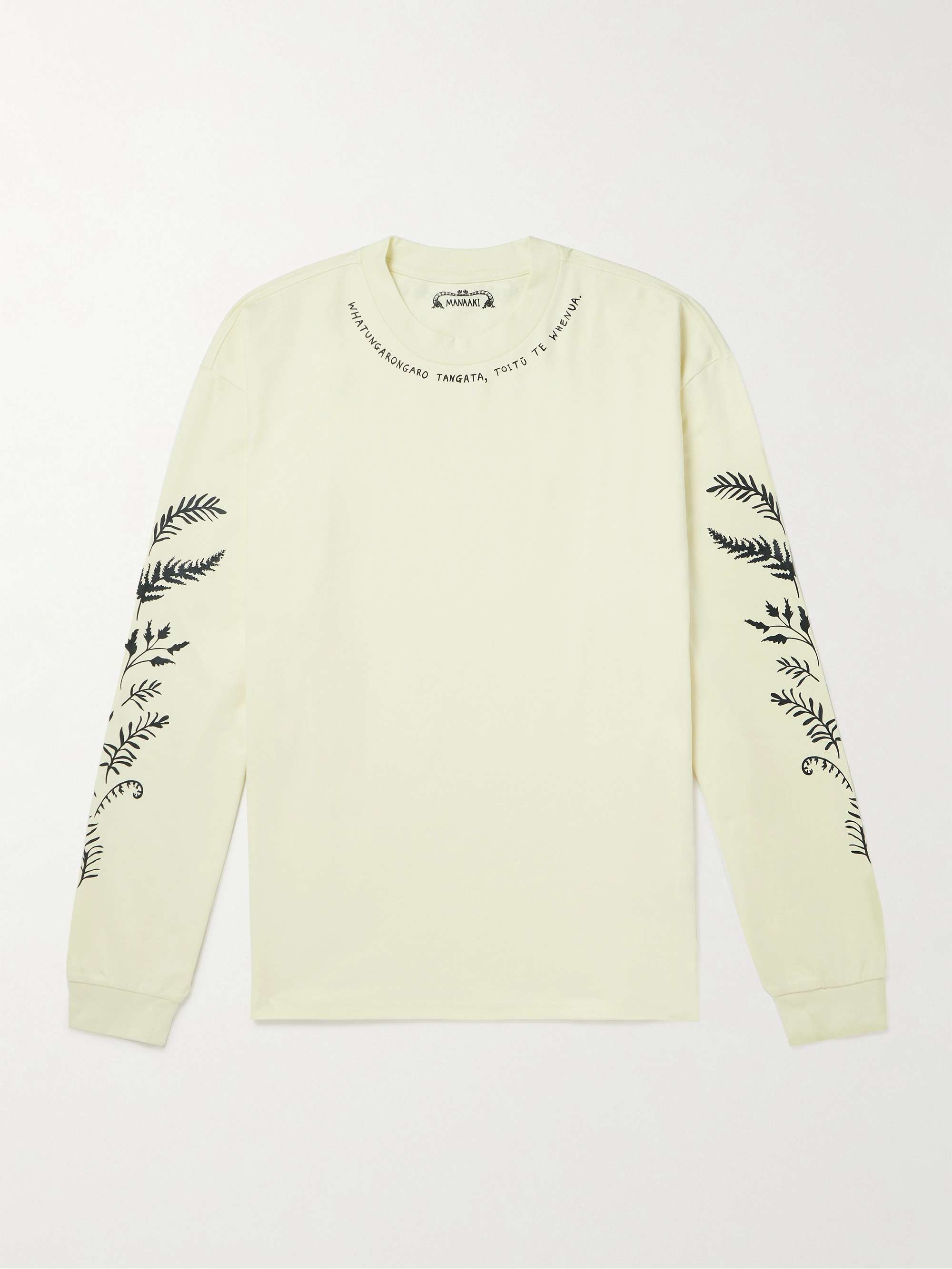 Proverb Oversized Printed Cotton-Jersey T-Shirt view