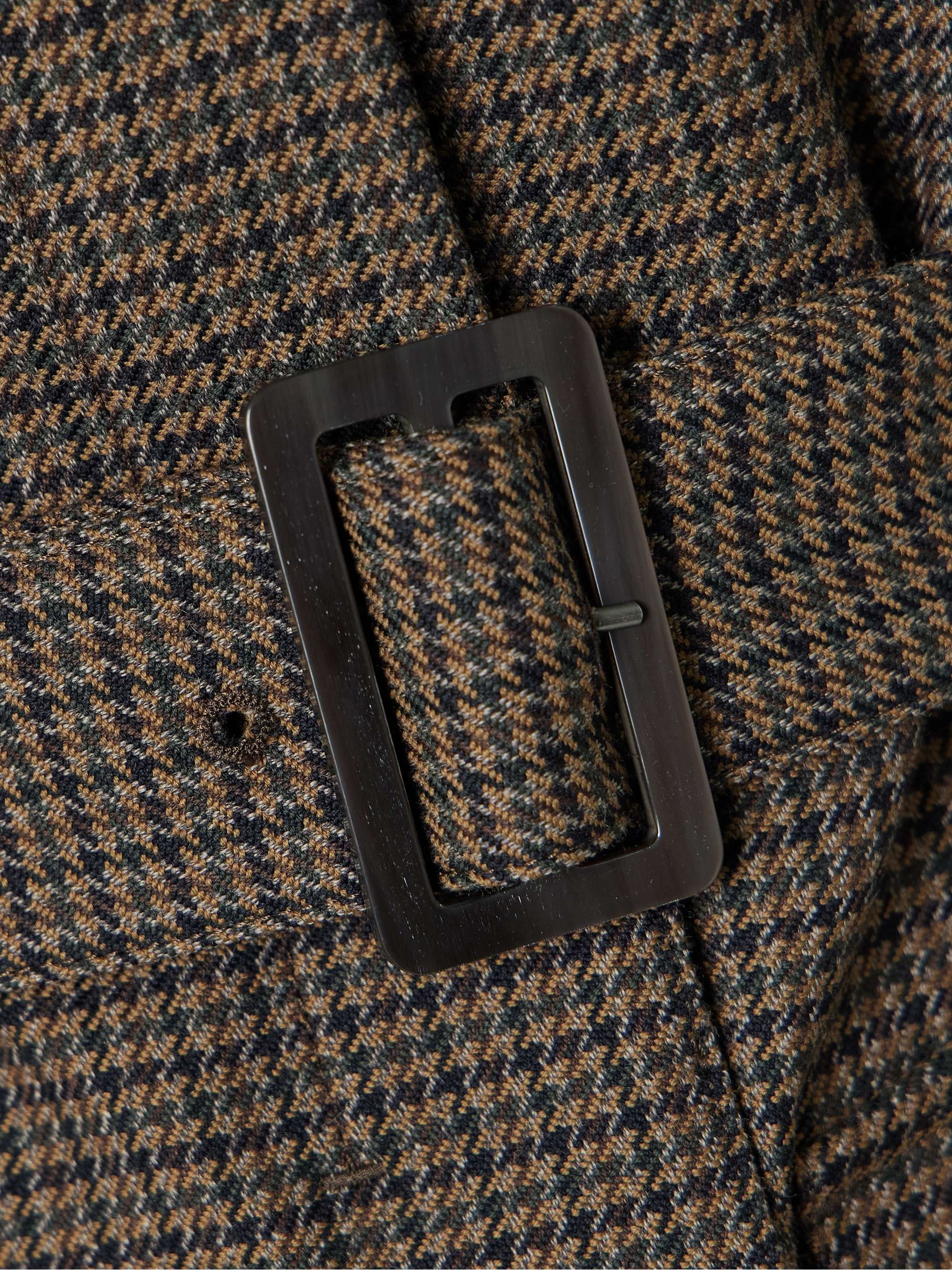 Melbury belted houndstooth wool jacket view