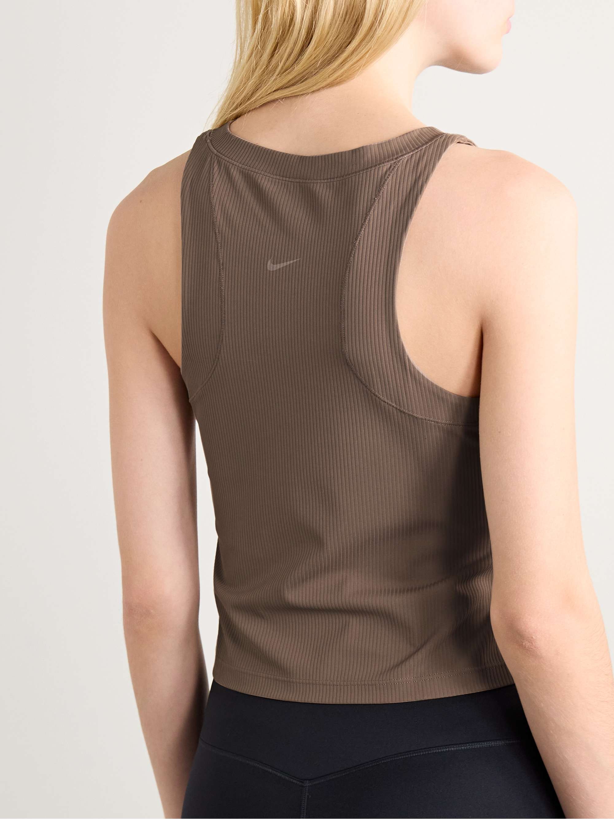 Zenvy ribbed Dri-FIT tank view