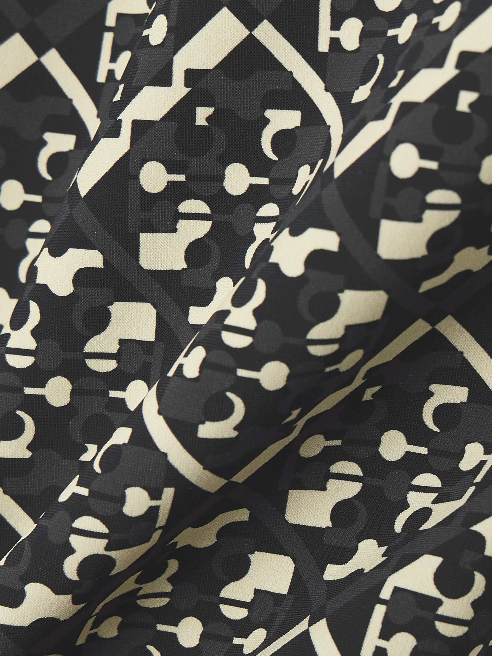 Printed underwired swimsuit view