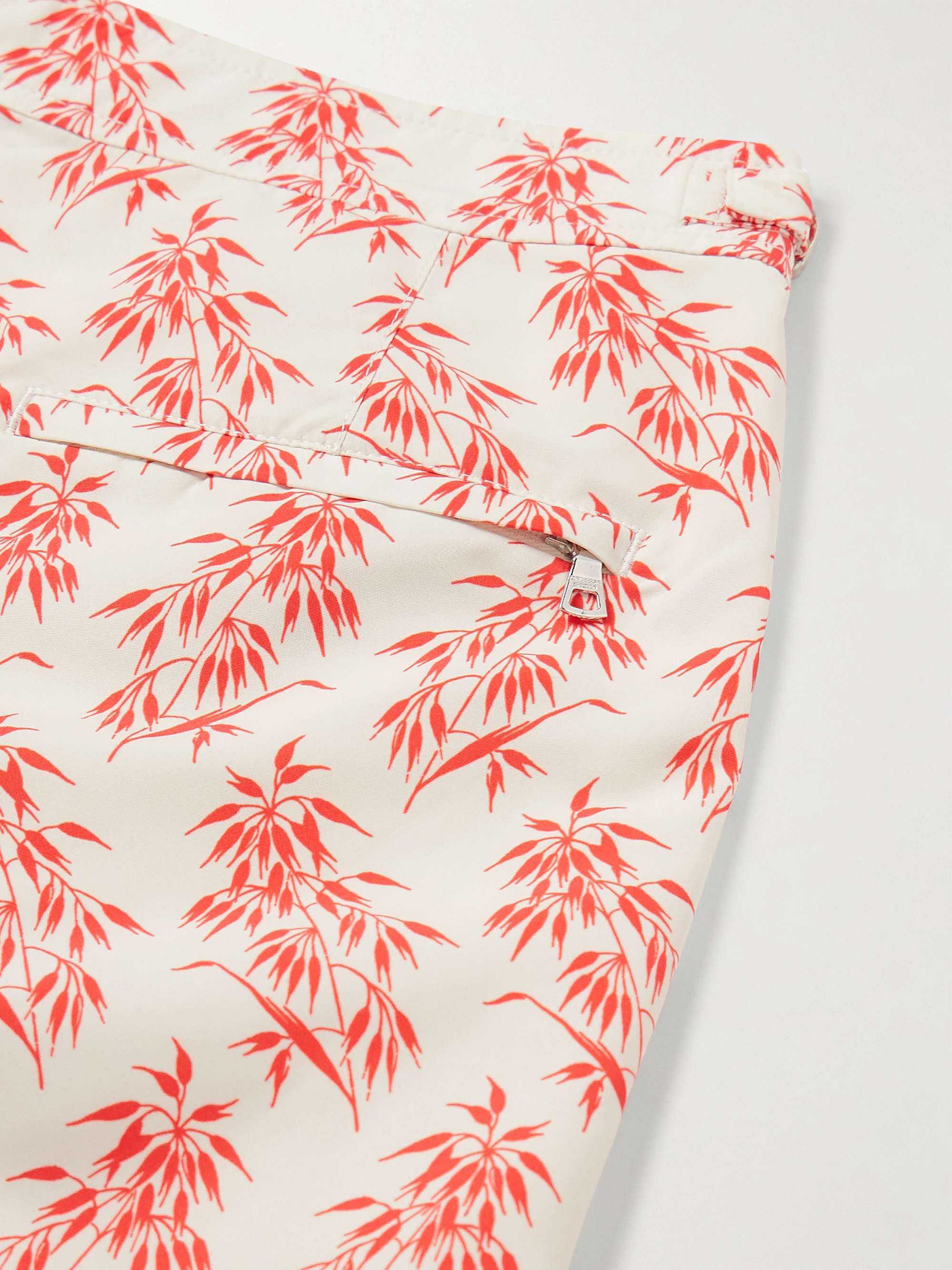 Bulldog Slim-Fit Mid-Length Printed Swim Shorts view