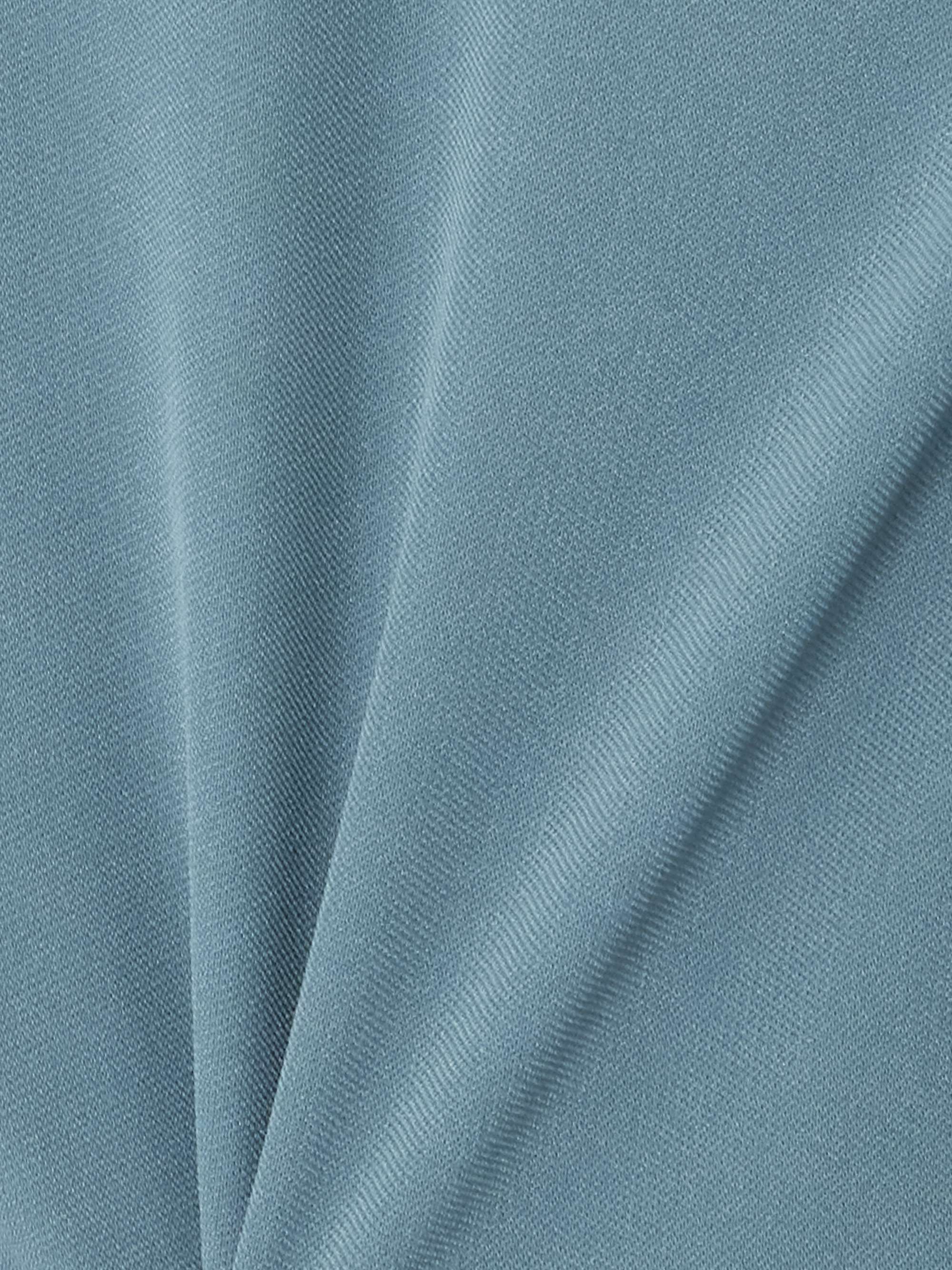 Draped scarf-detailed wrap-effect silk-crepe gown view