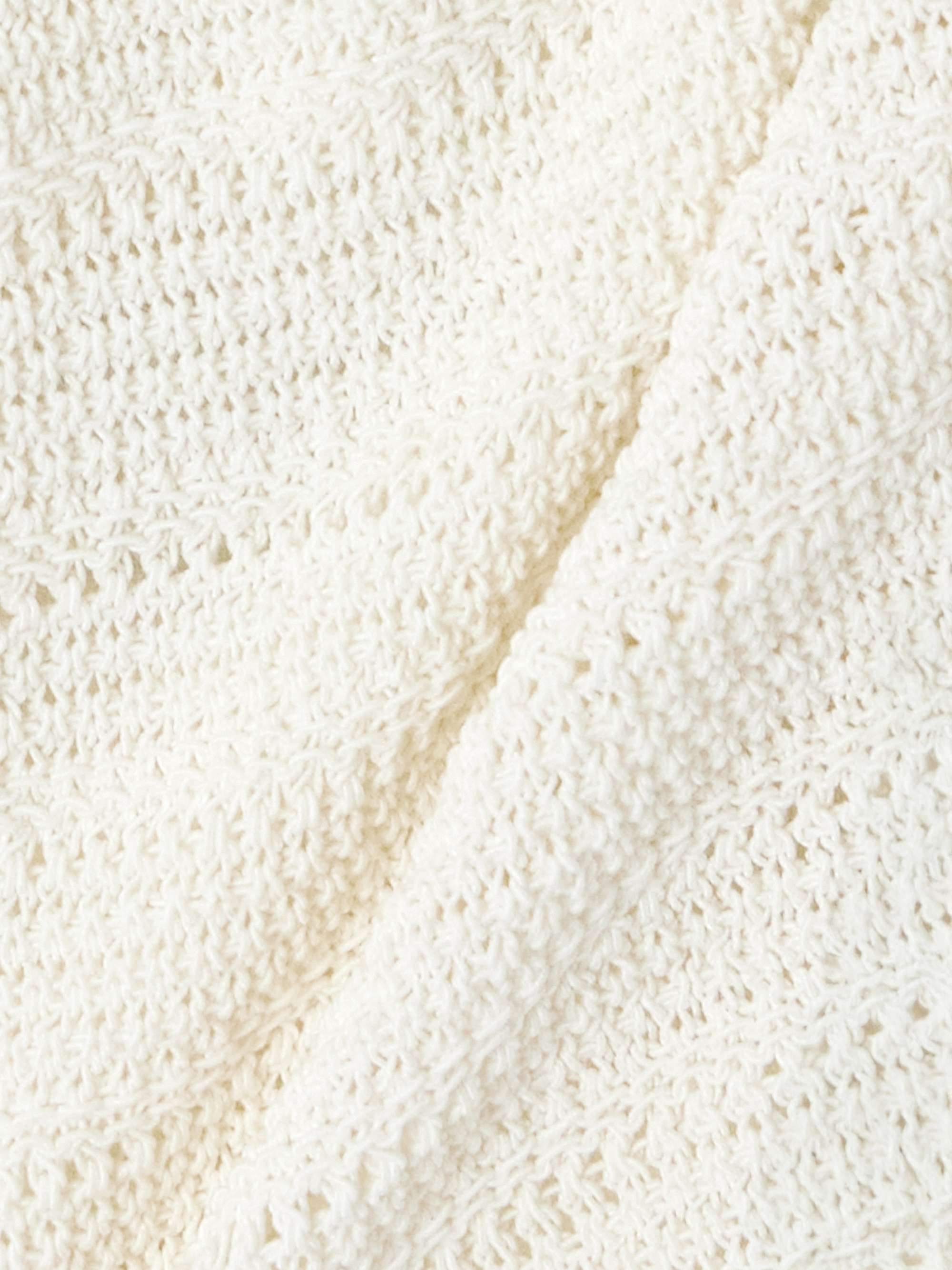 Gianni + Brita crocheted cotton-blend triangle bikini view