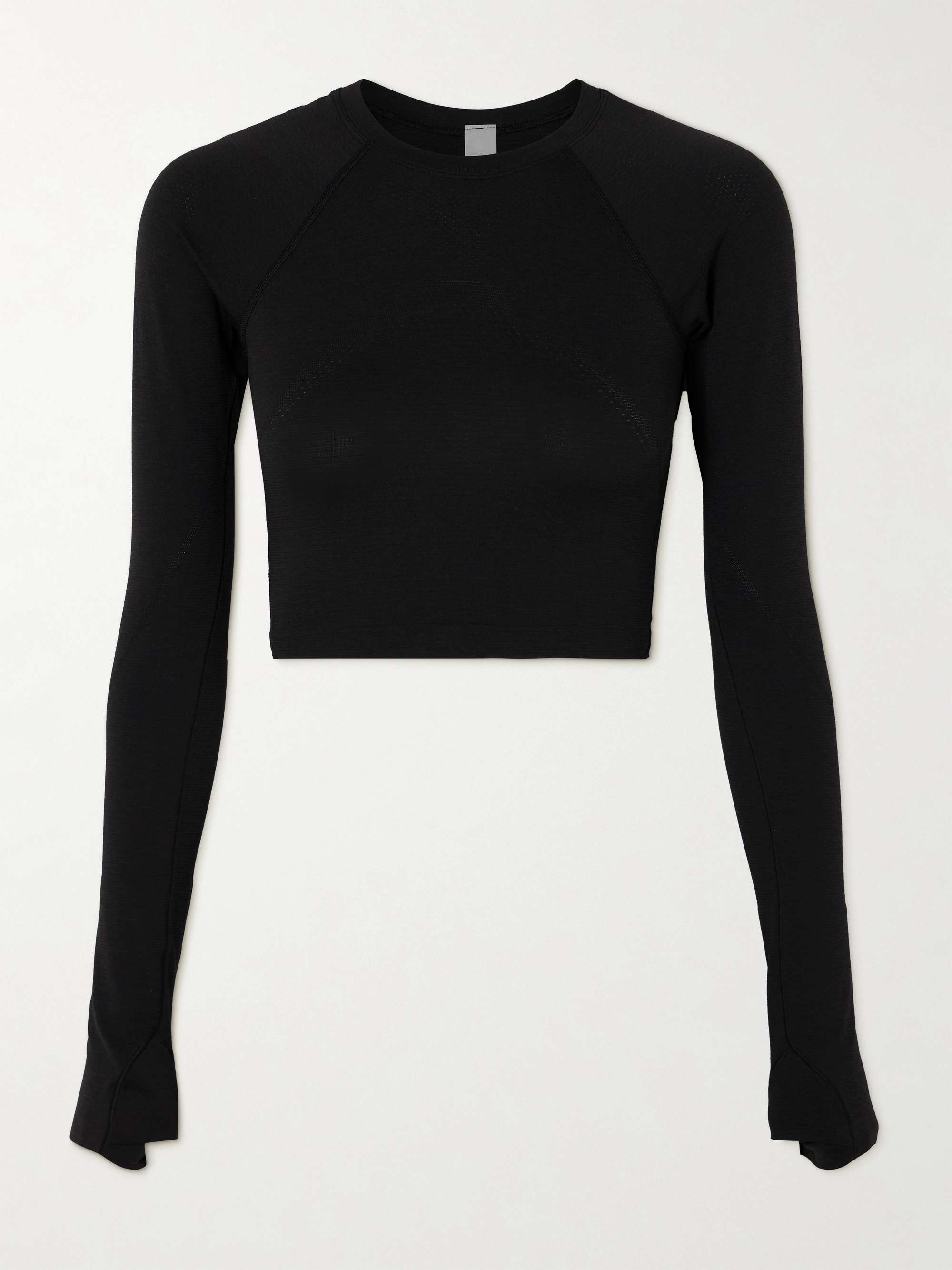 Swiftly Tech cropped stretch-jersey T-shirt view