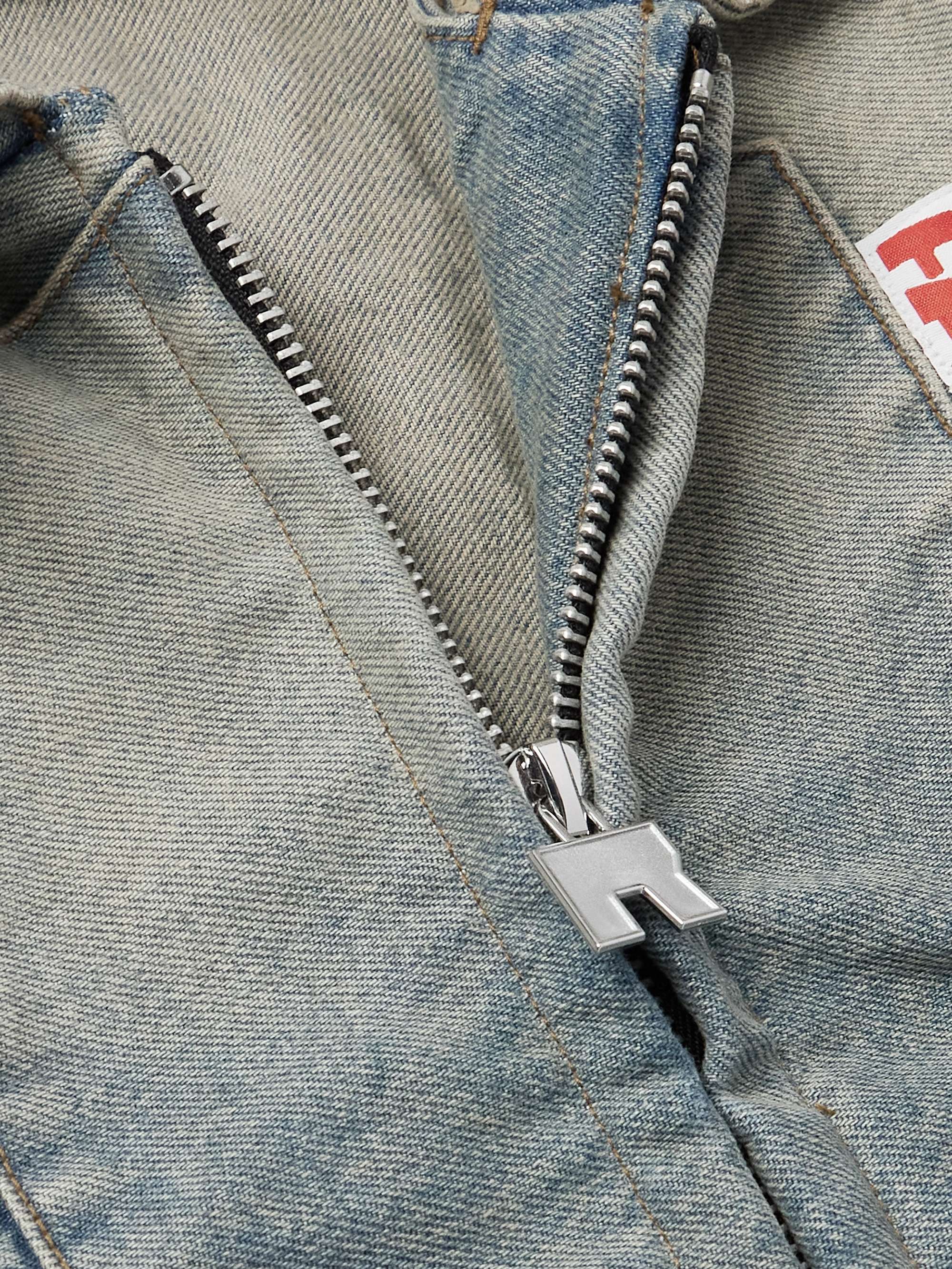 Fathers Garden Logo-Appliquéd Denim Jacket view