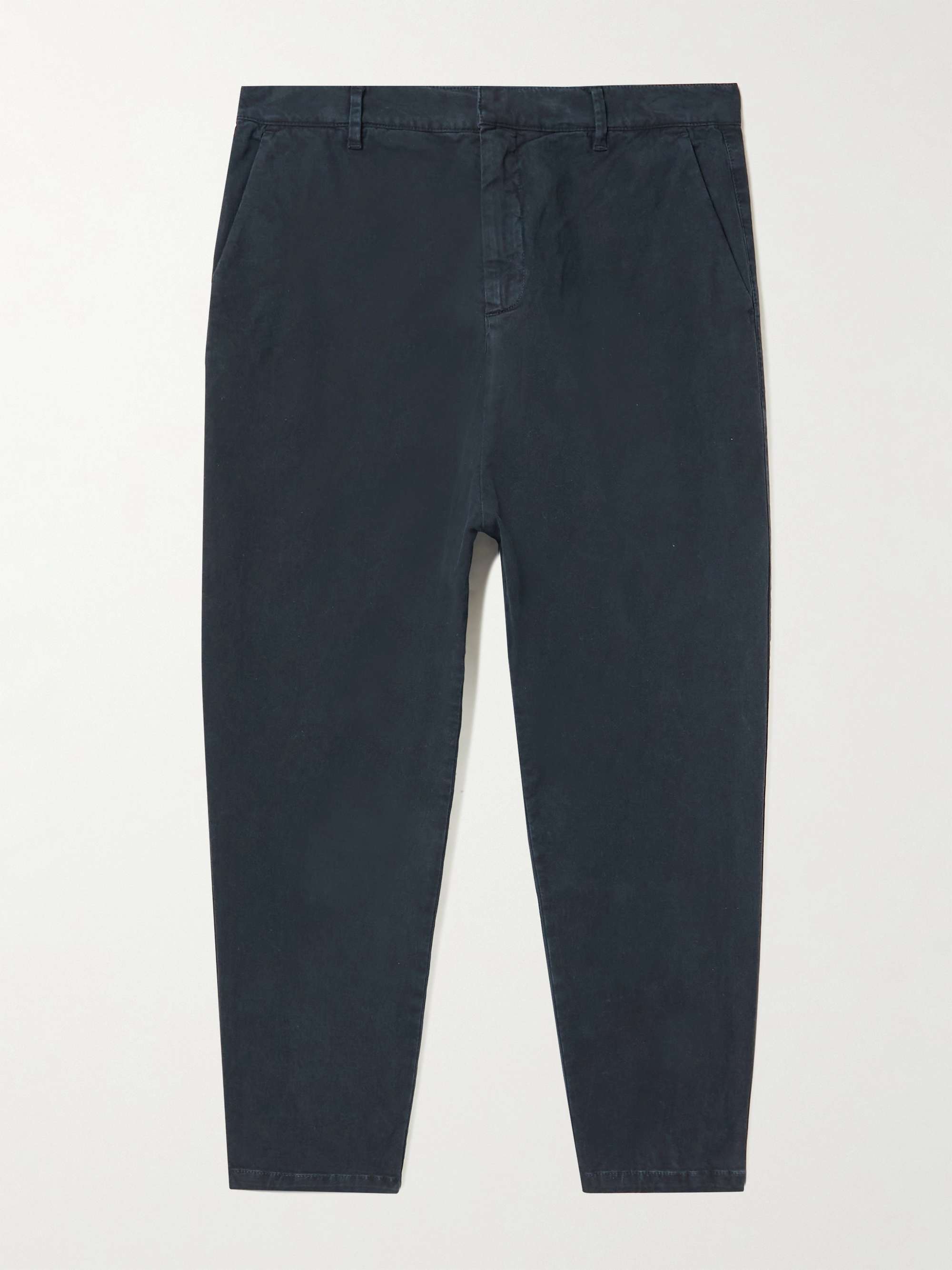Paris Cotton-Blend Twill Trousers view