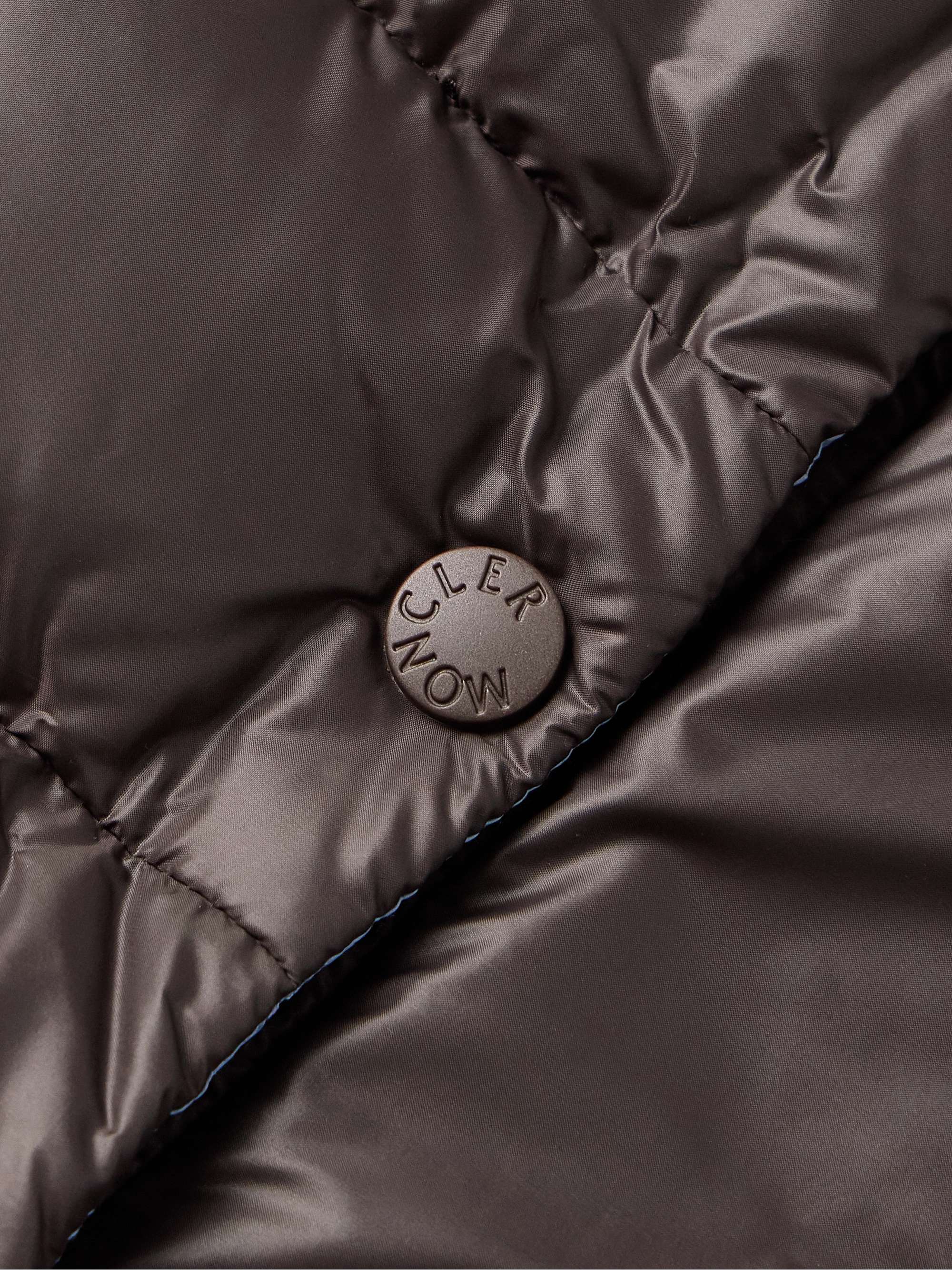 Cyclone Convertible Logo-Appliquéd Quilted Shell Hooded Down Jacket view