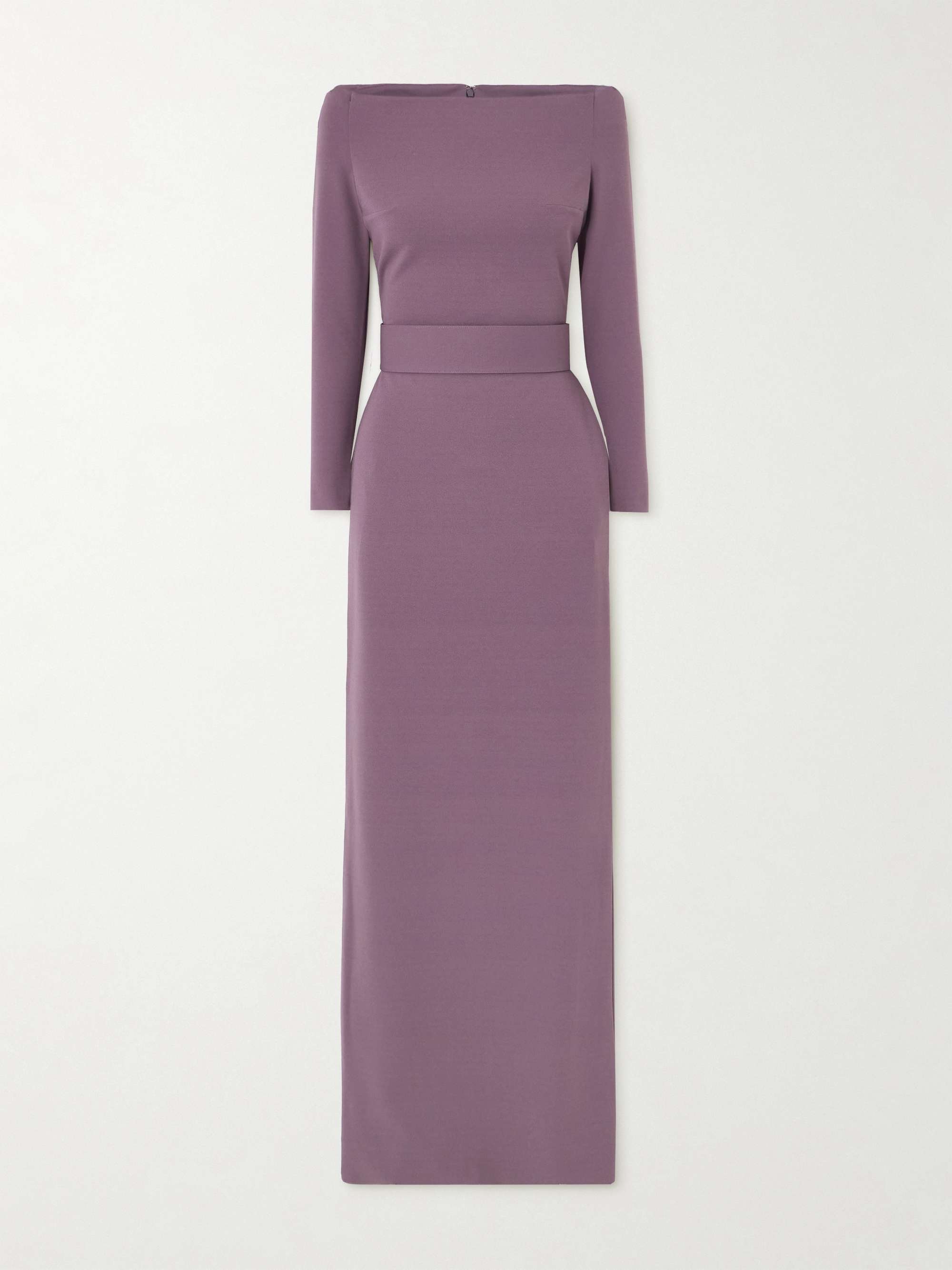 Sabina off-the-shoulder stretch-crepe maxi dress view
