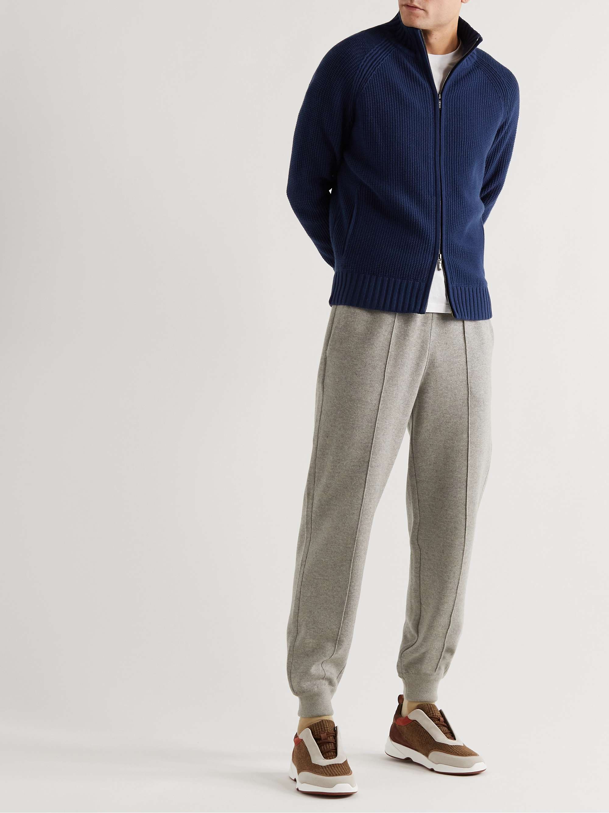 Tapered Cashmere-Blend Sweatpants view