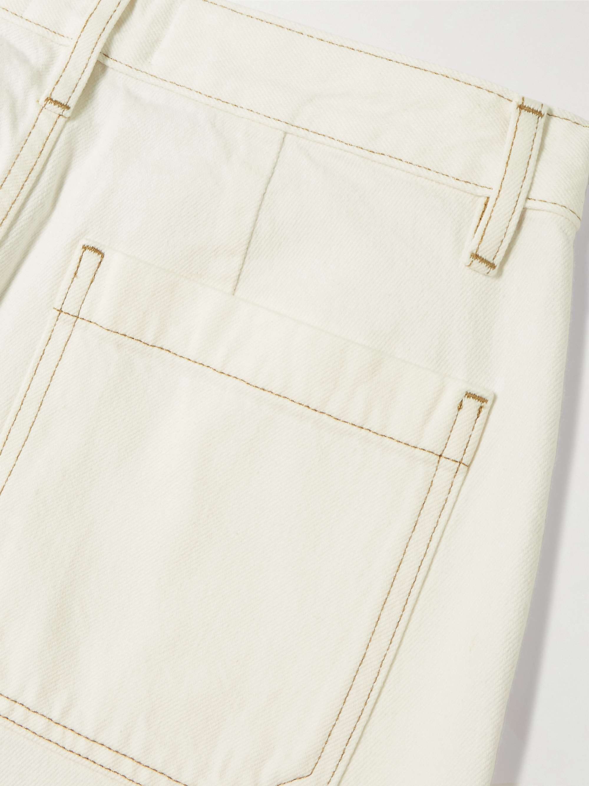 The Utility high-rise straight-leg jeans view