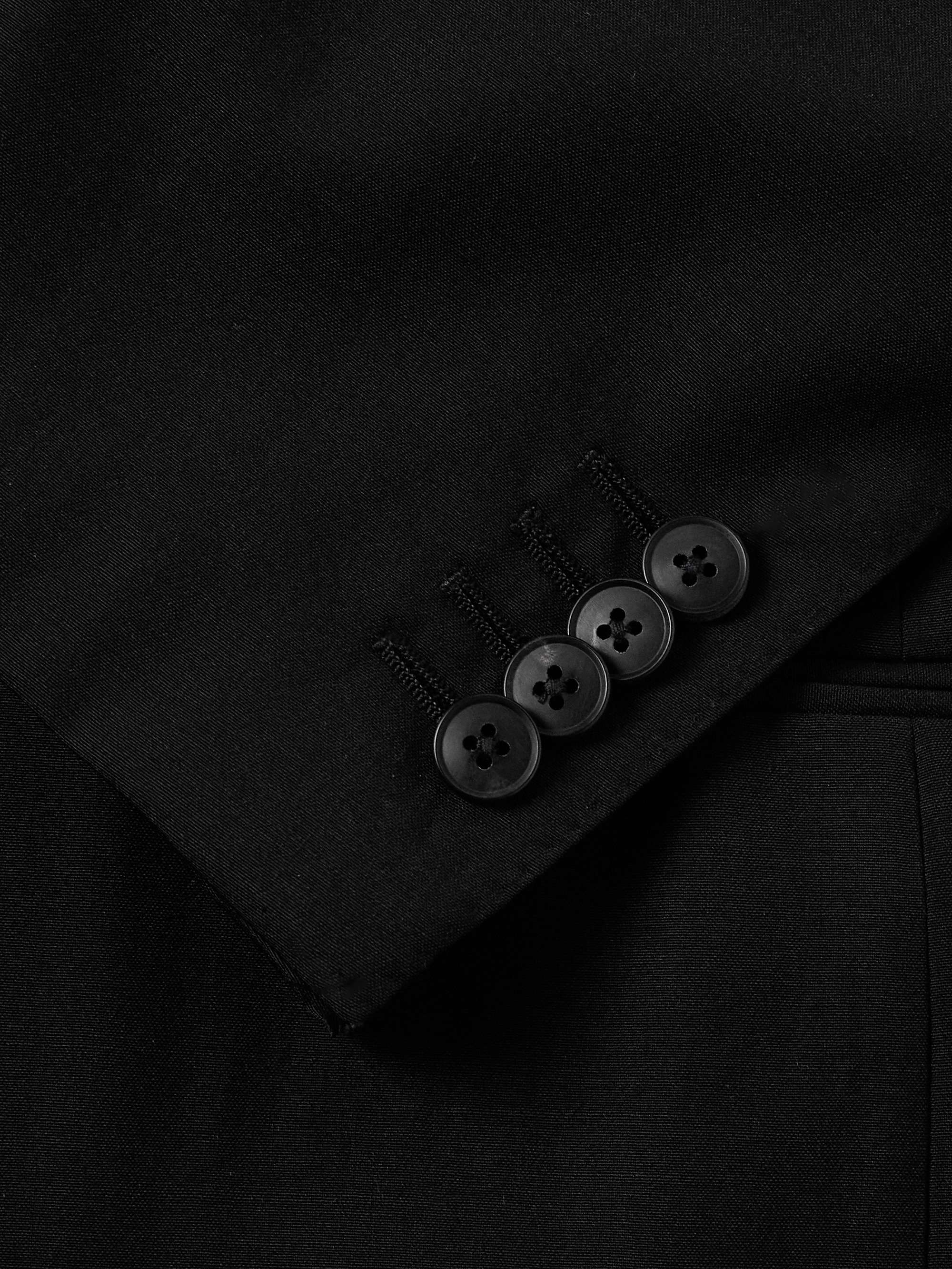 Slim-Fit Wool, Mohair and Linen-Blend Suit Jacket view