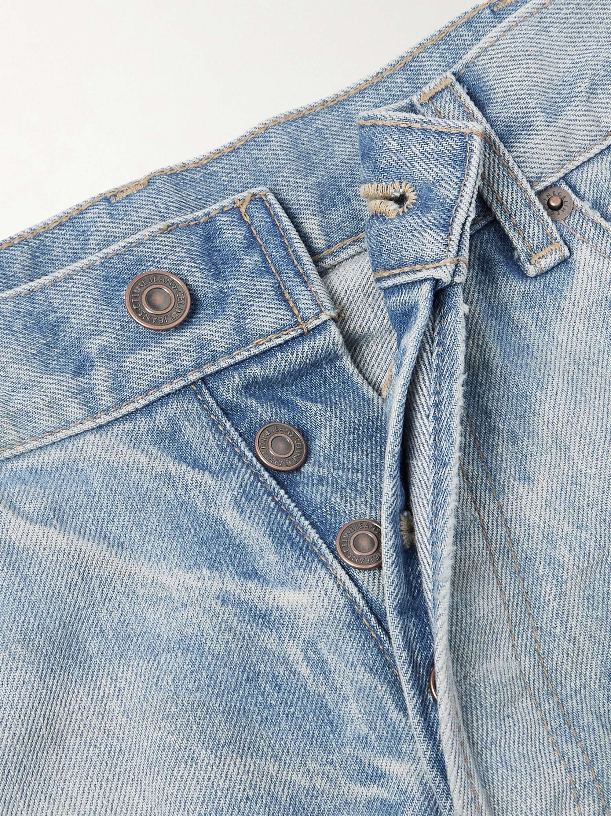 Wesley Straight-Leg Distressed Jeans view