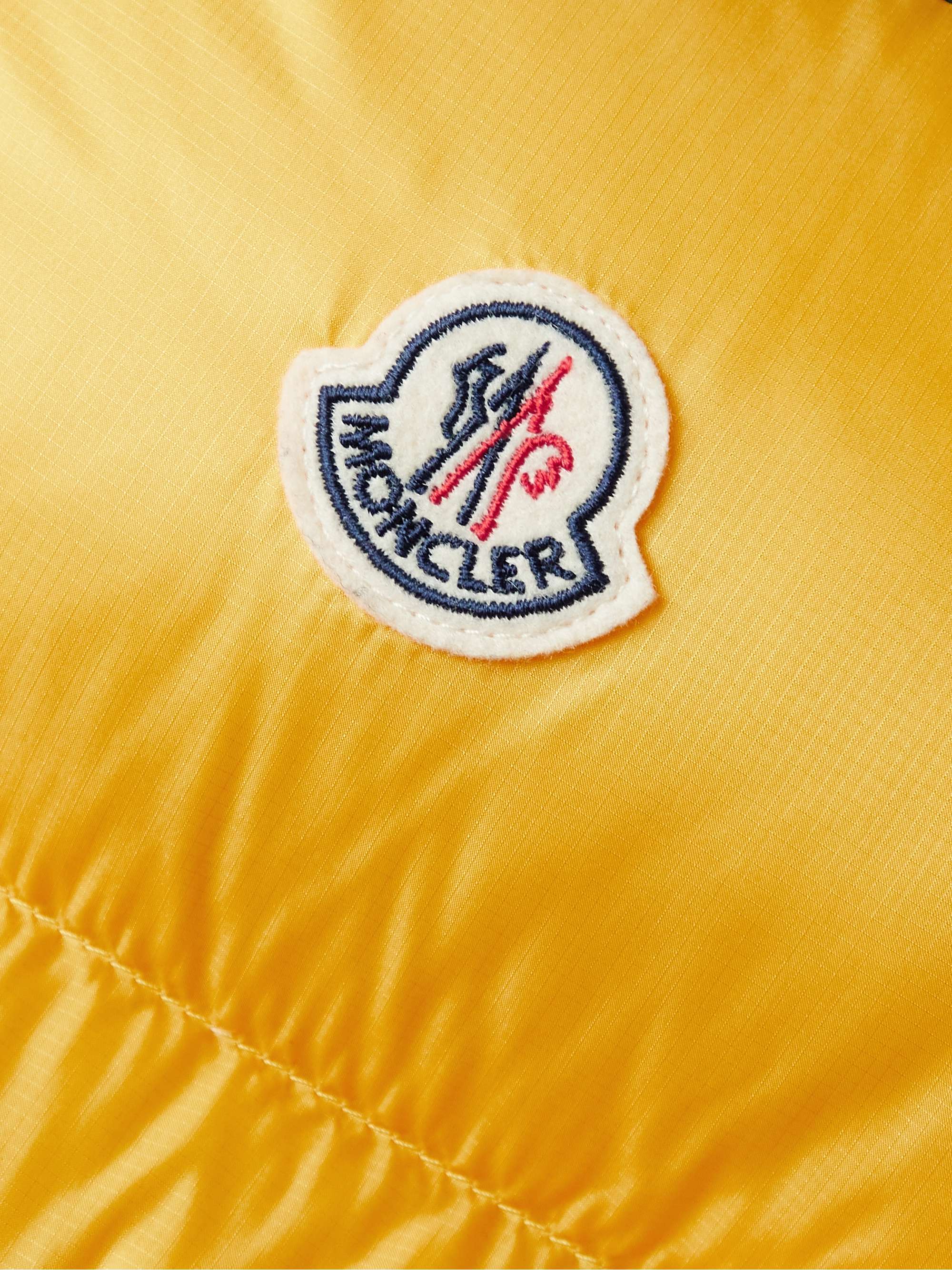 Peuplier Logo-Appliquéd Quilted Shell and Ripstop Down Hooded Jacket view